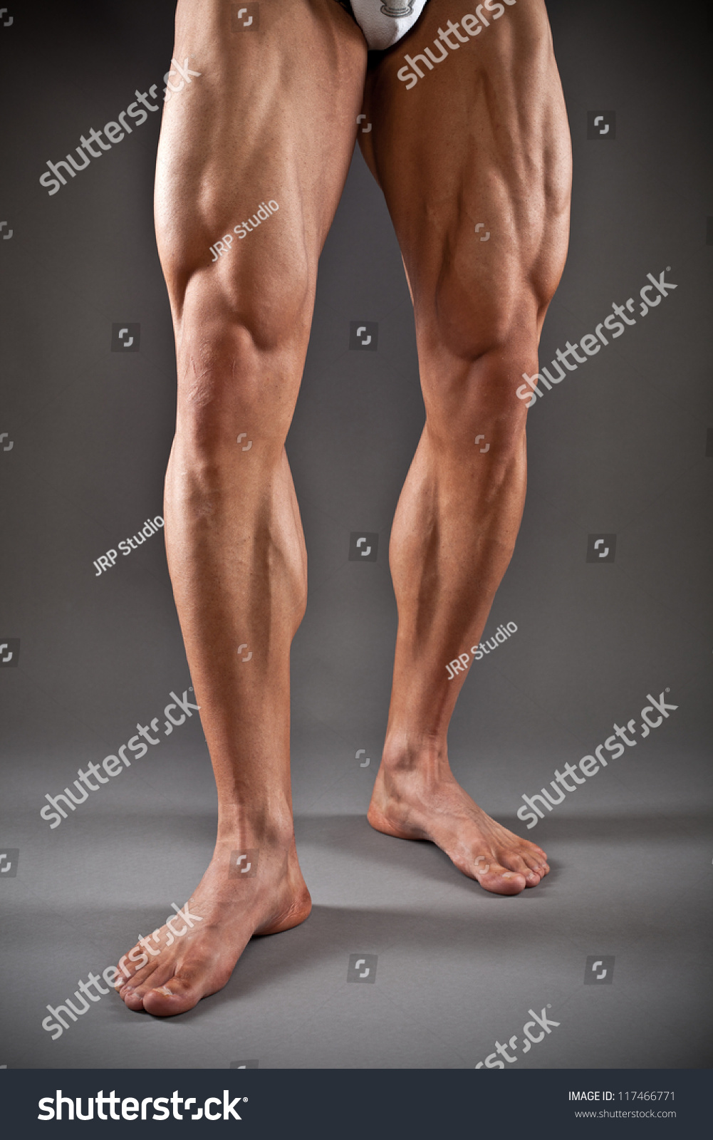 Muscular Male Legs Stock Photo 117466771 - Shutterstock