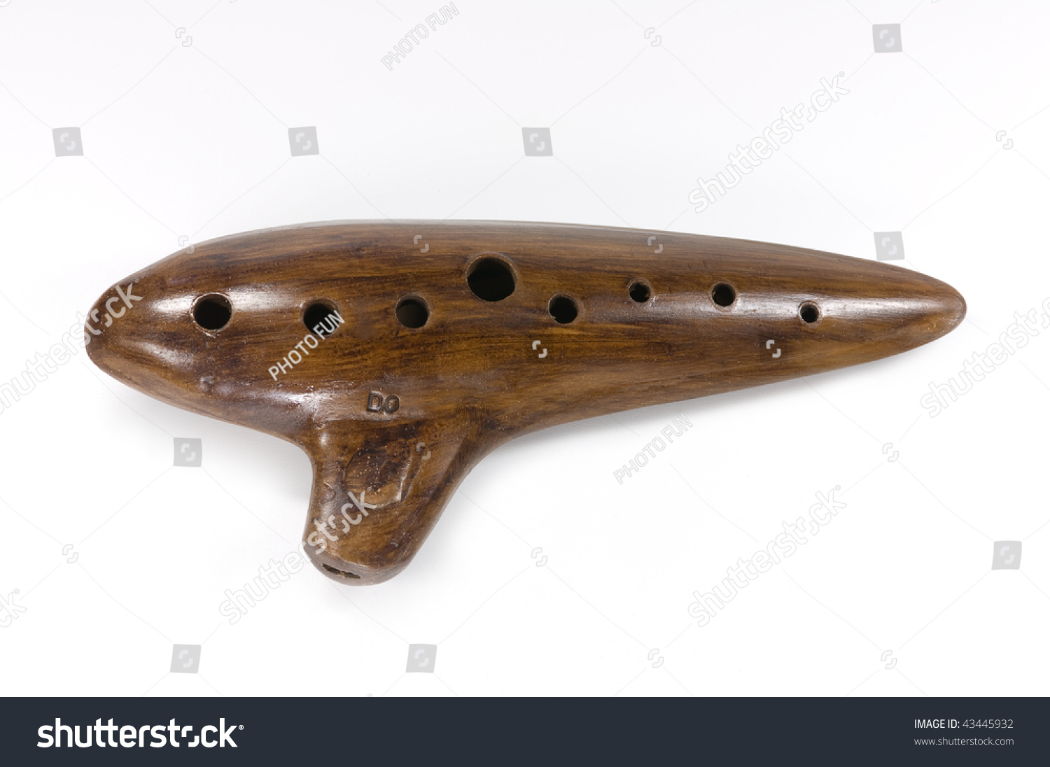 Musical Instrument Ocarina Stock Photo 43445932 Shutterstock