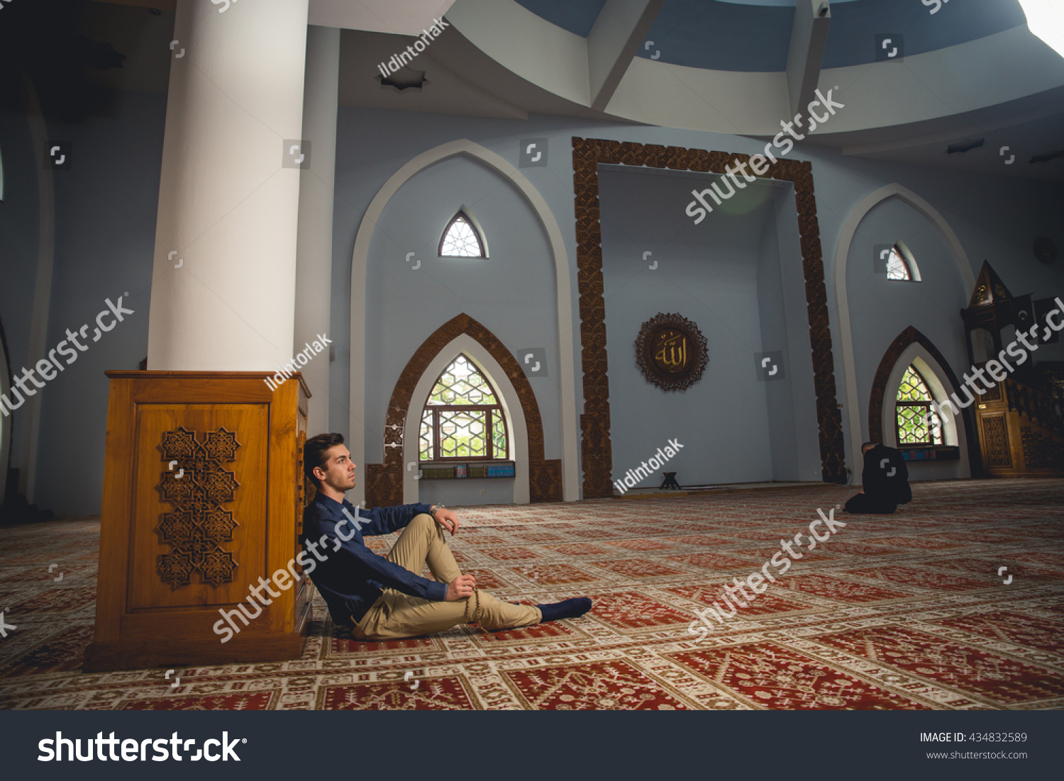 Muslim in Mosque Muslim in Mosque