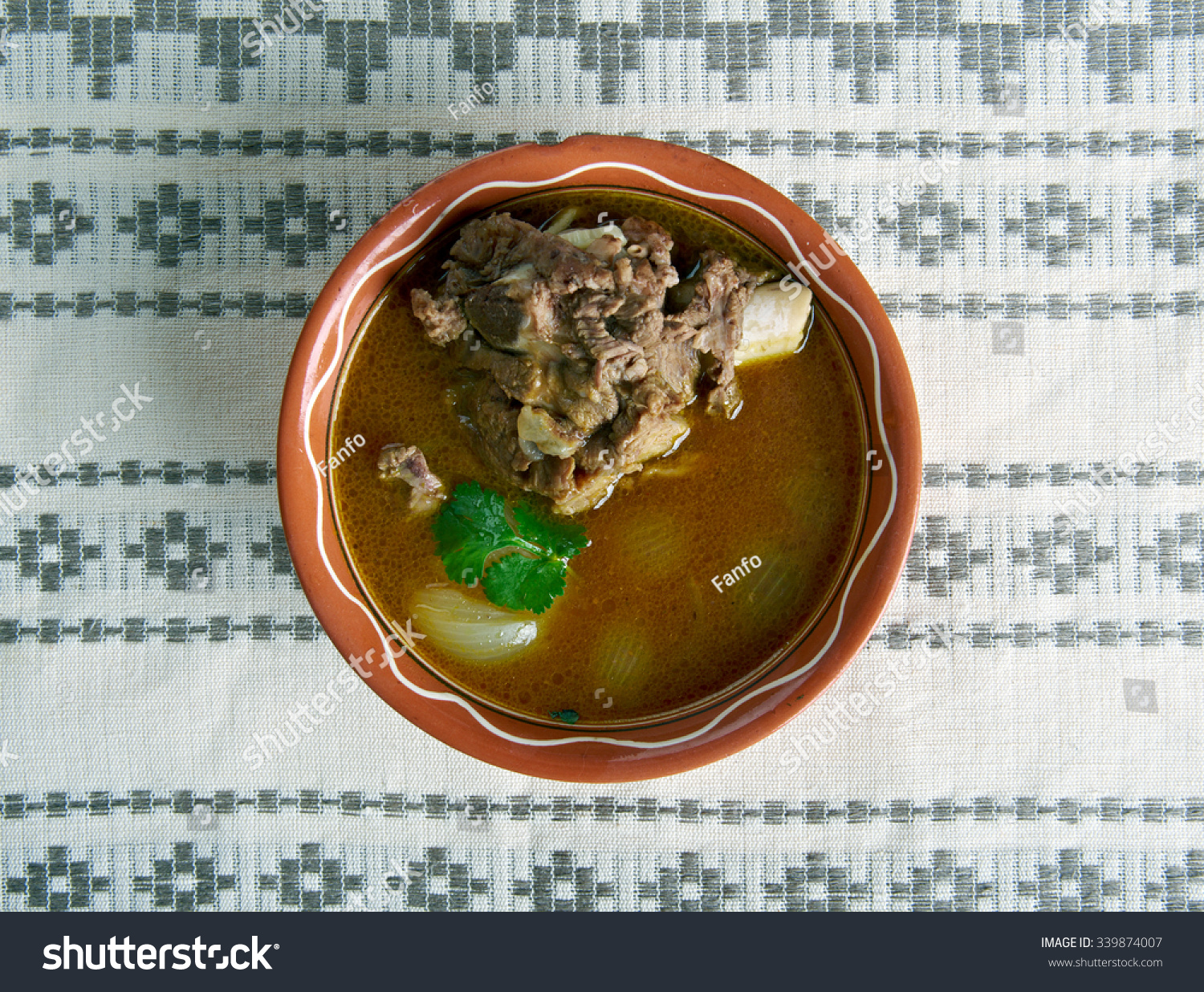 Mutton Paya - Traditional South Asian Food.Cooked With Various Spices