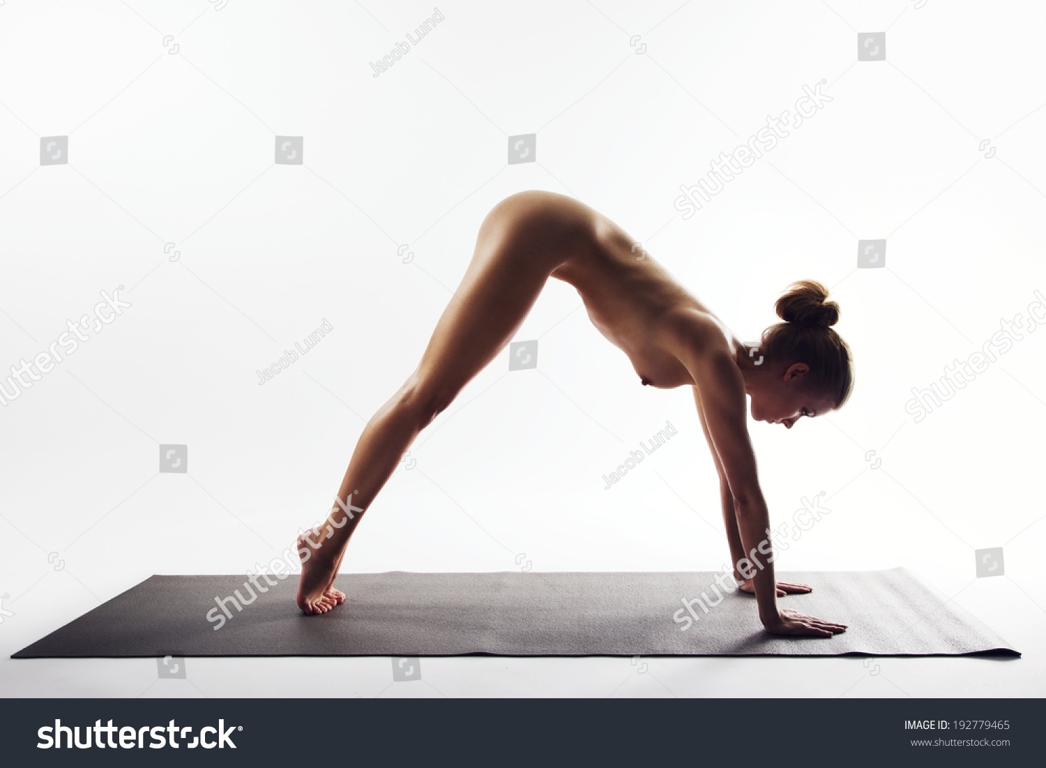 Naked Female Exercise 105