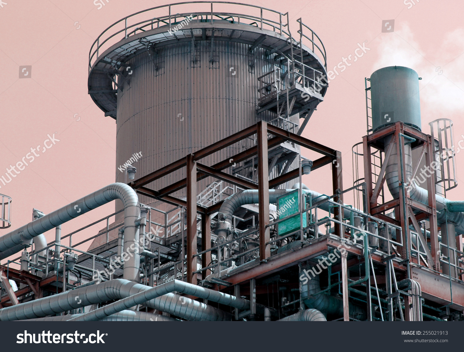 Natural Gas Combined Cycle Power Plant Stock Photo 255021913 - Shutterstock