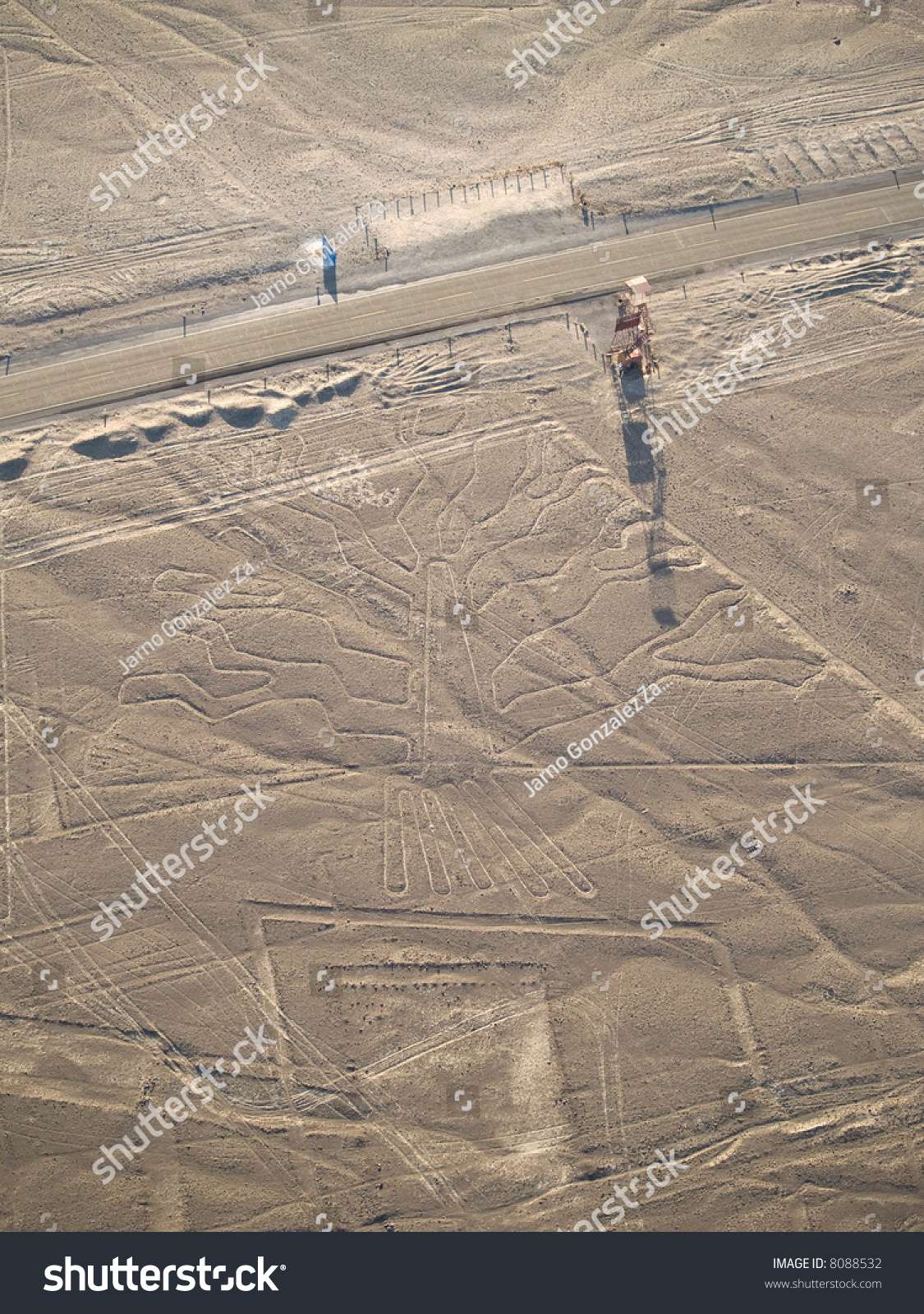 Nazca Lines Peruvian Desert Stock Photo 8088532 - Shutterstock