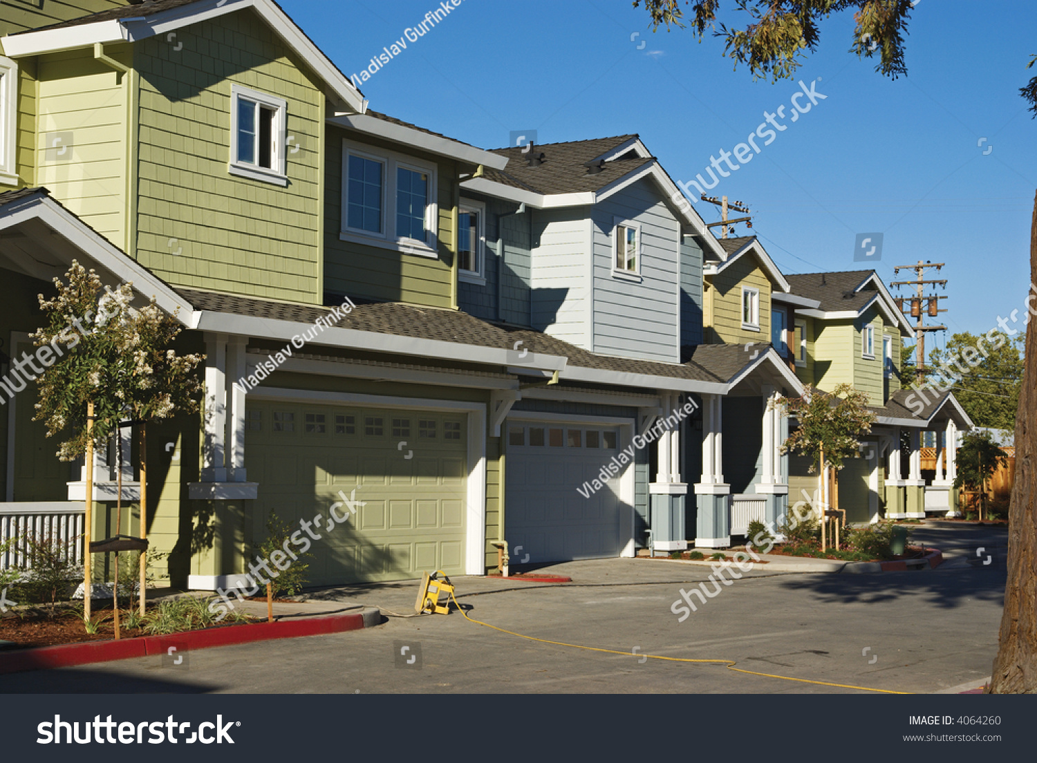 New Townhouses For Sale In California Stock Photo 4064260 Shutterstock