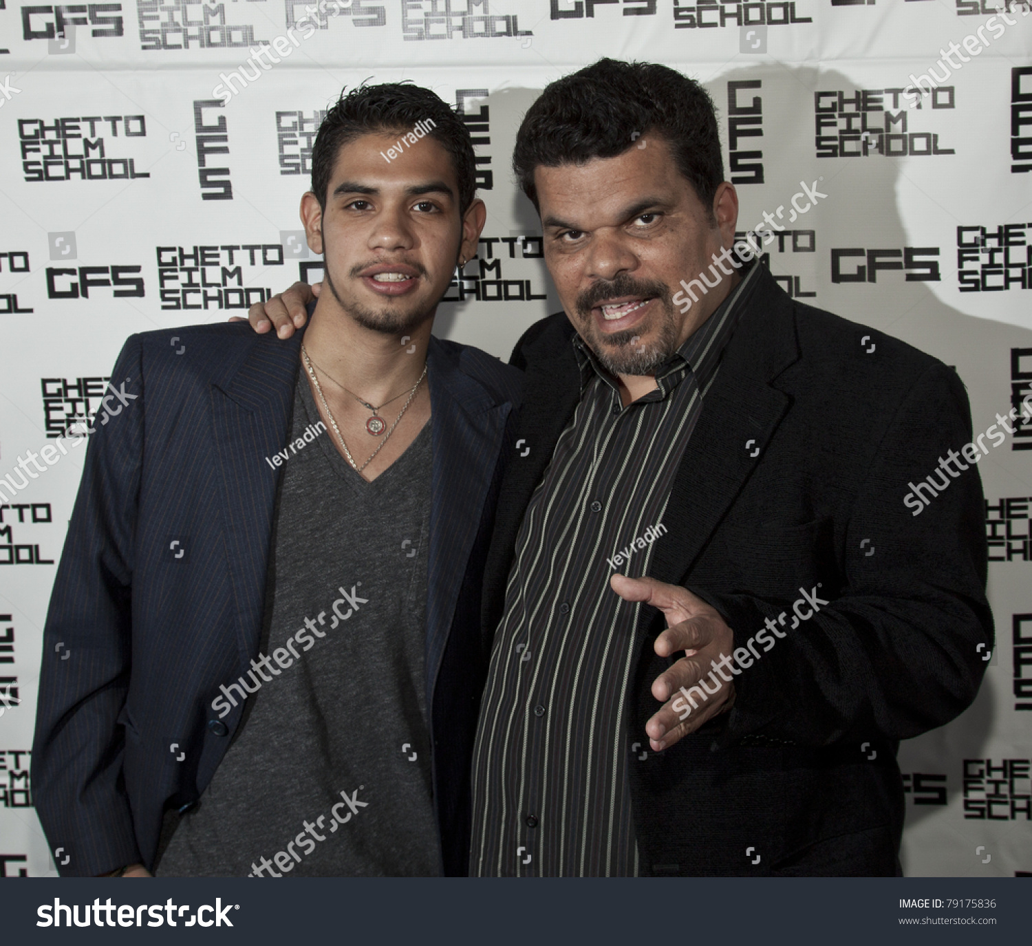 New York June 13 Luis Guzman And Son Attend The 2011 Ghetto Film School Spring Benefit At The