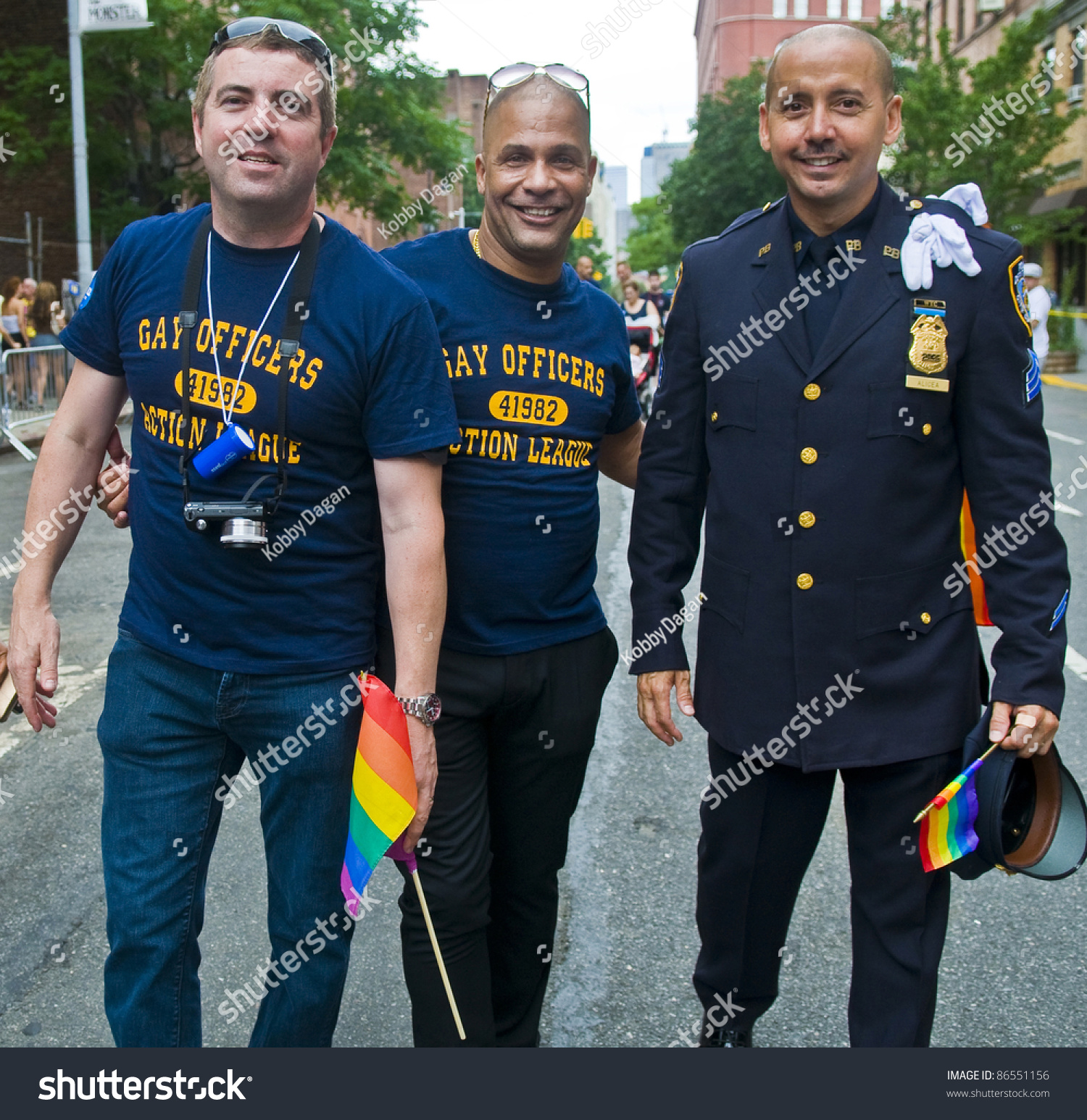new york city gay police martin luther king gay