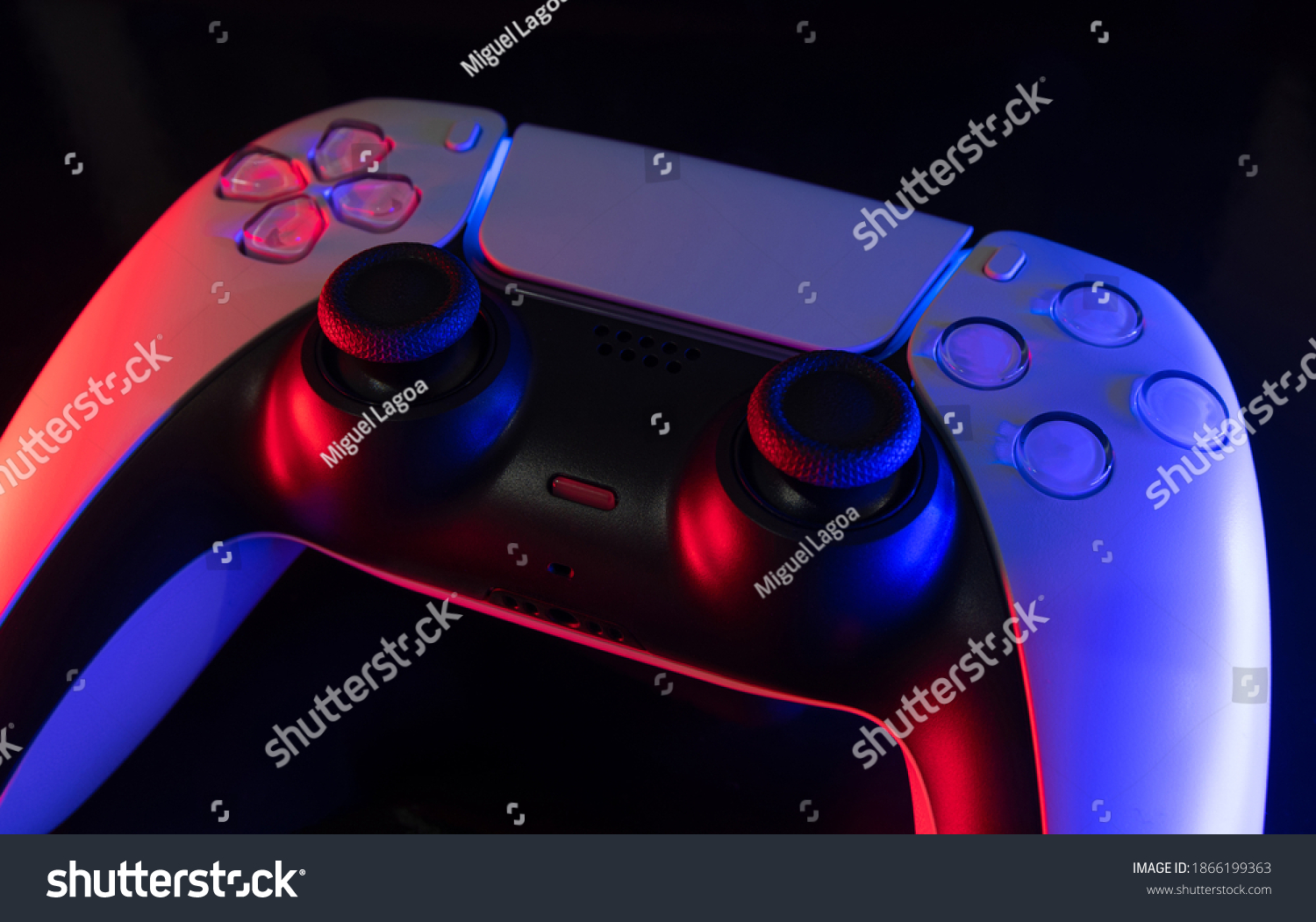 Next Gen Game Controller Isolated Stock Photo Edit Now