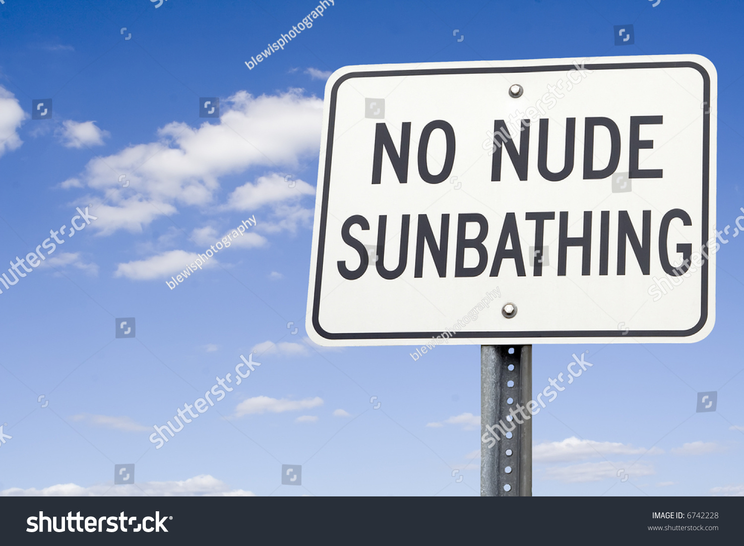 No Nude Sunbathing 35