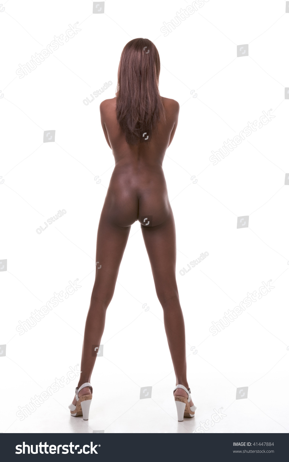 African American Female Model Legs 107