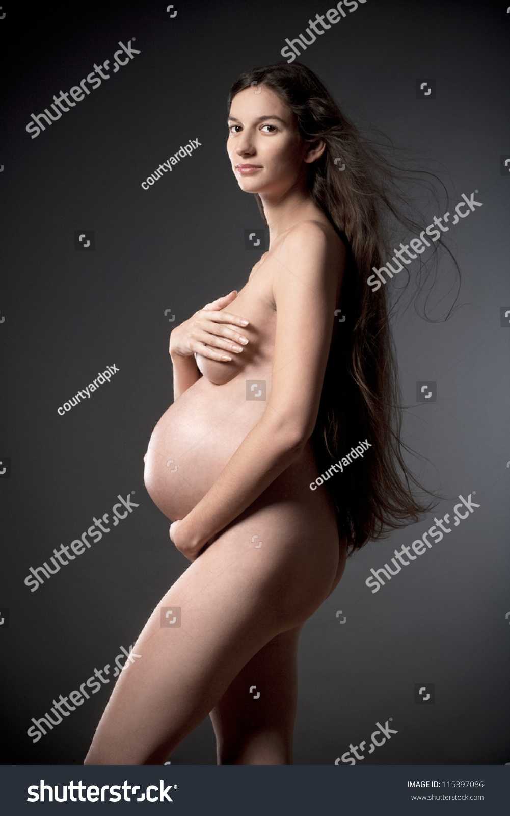Naked Sexy Pregnant Woman 10