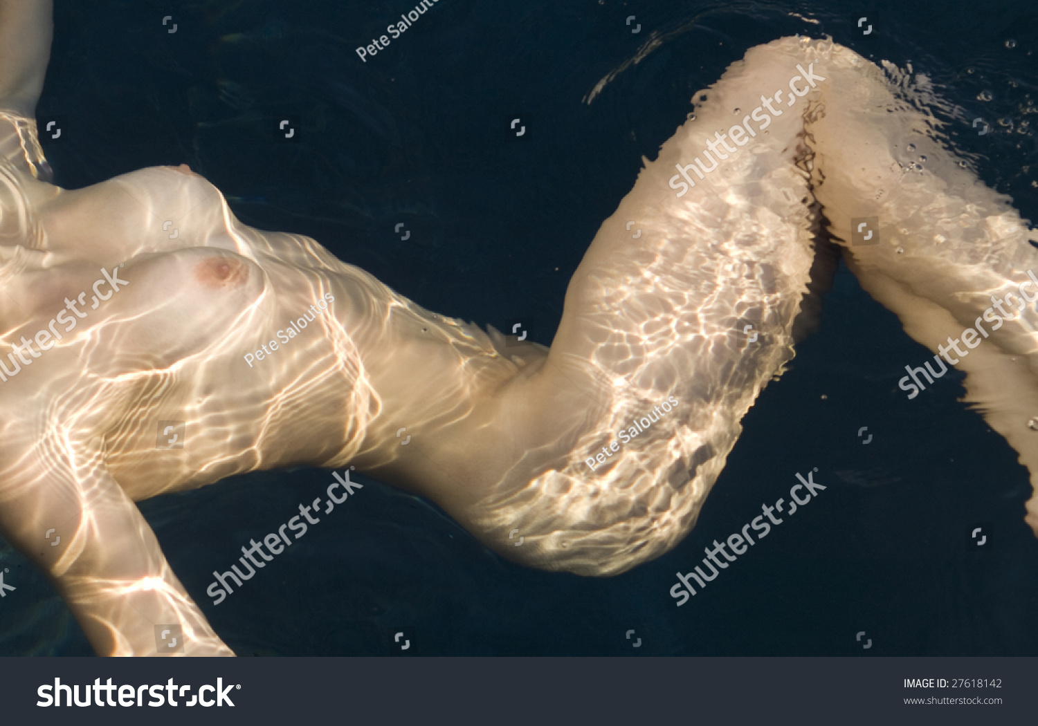 Nude Woman In Water 88