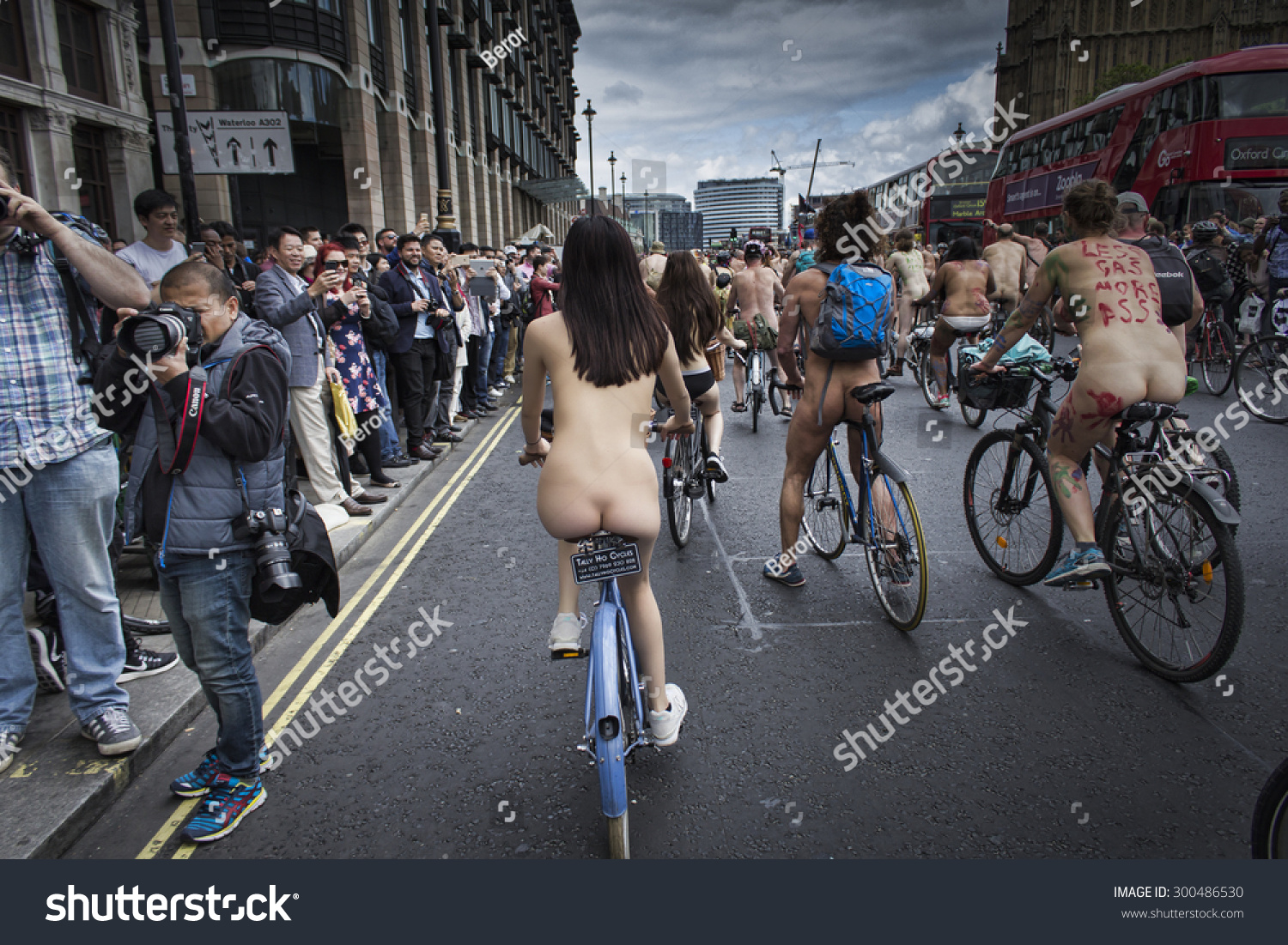 Naked Woman Bicycle 12