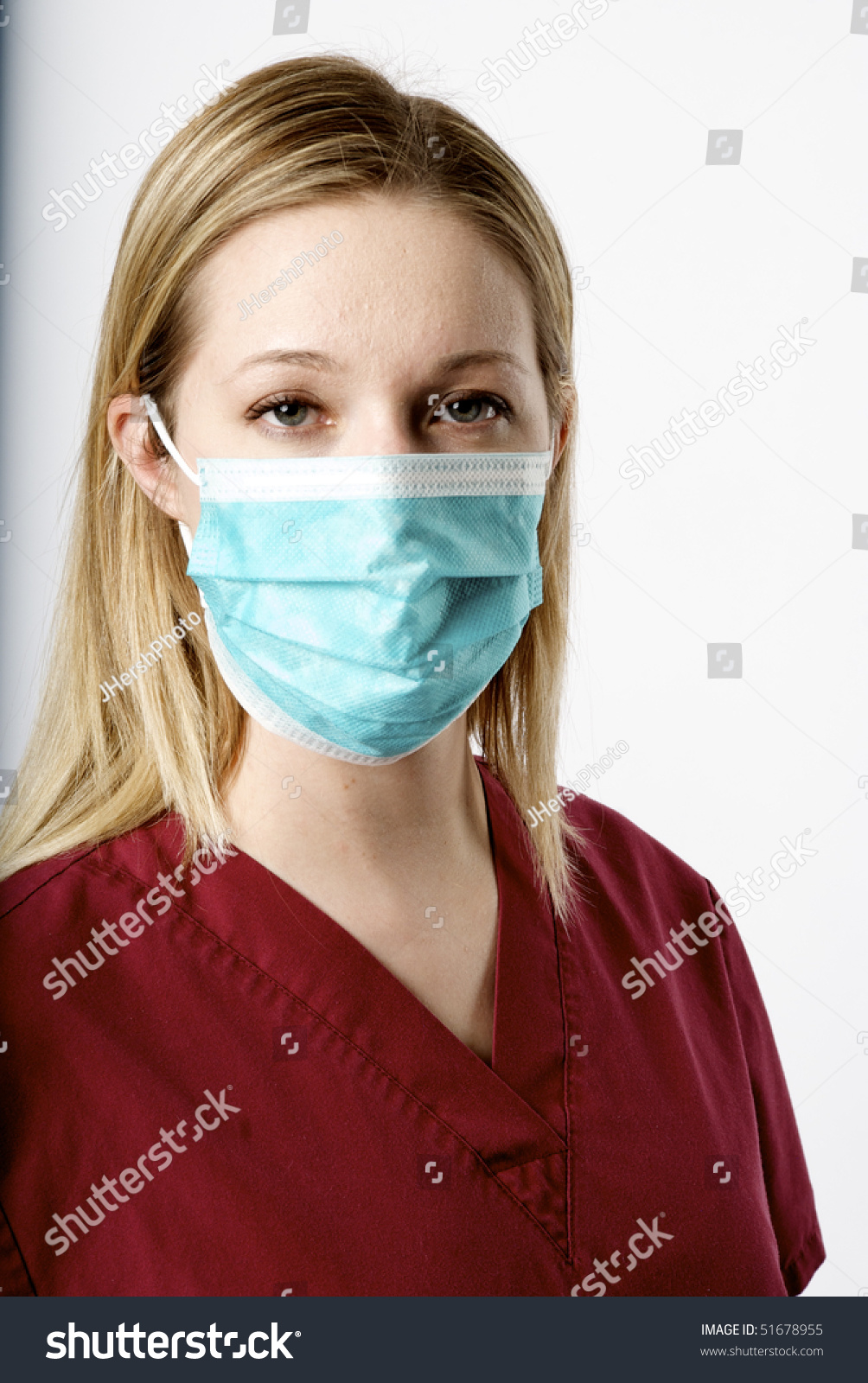 Nurse In Medical Face Mask Stock Photo 51678955 : Shutterstock