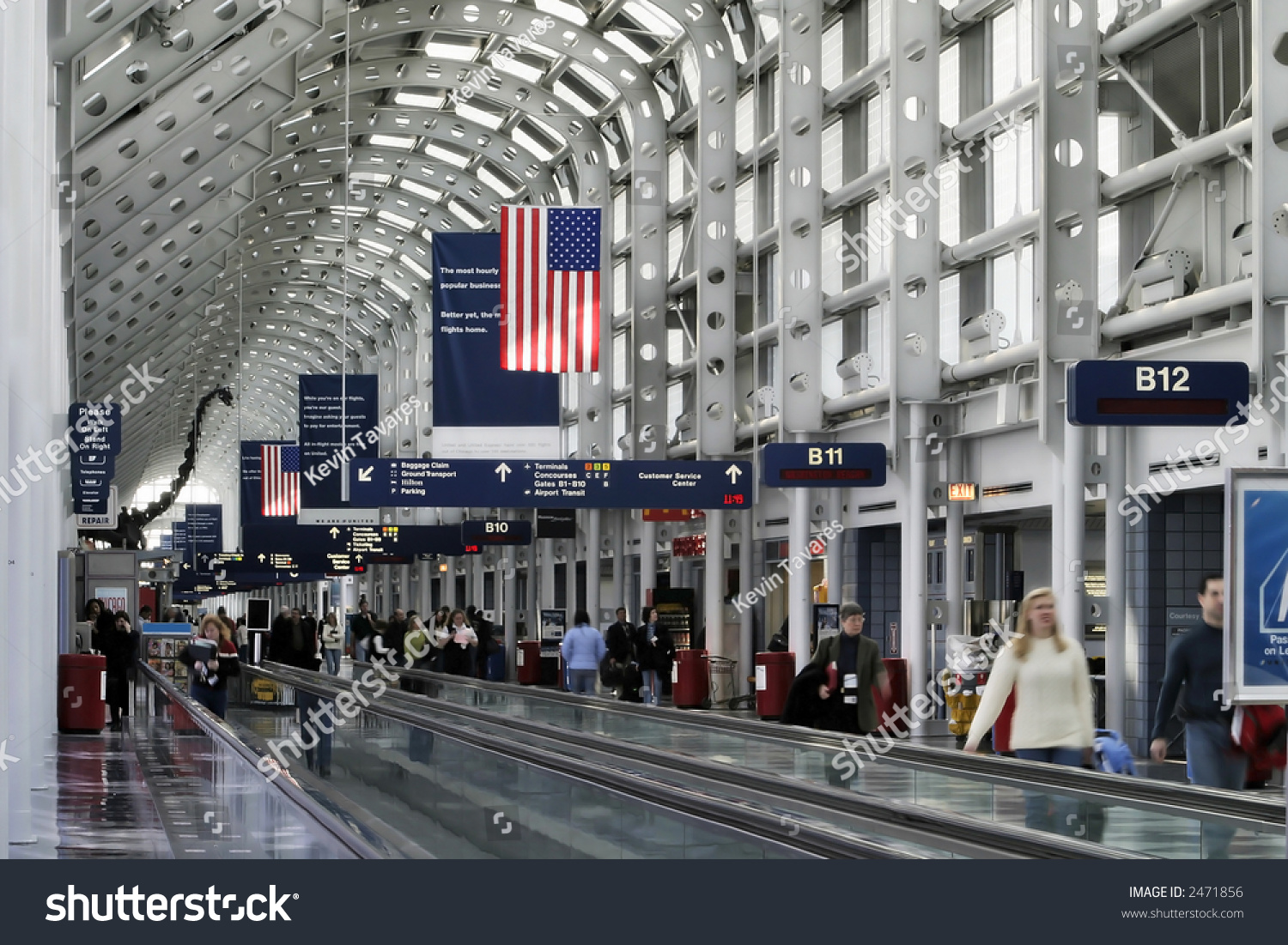 Ohare B Gates Stock Photo 2471856 - Shutterstock