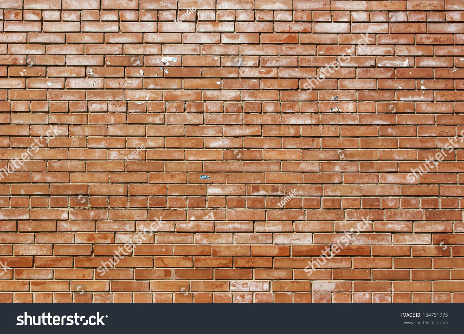 Old Brick Wall Background In Grunge Style Stock Photo 134791775