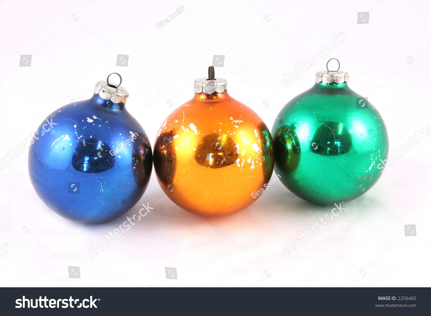 old christmas tree decorations blue orange stock photo old christmas tree decorations blue orange stock photo