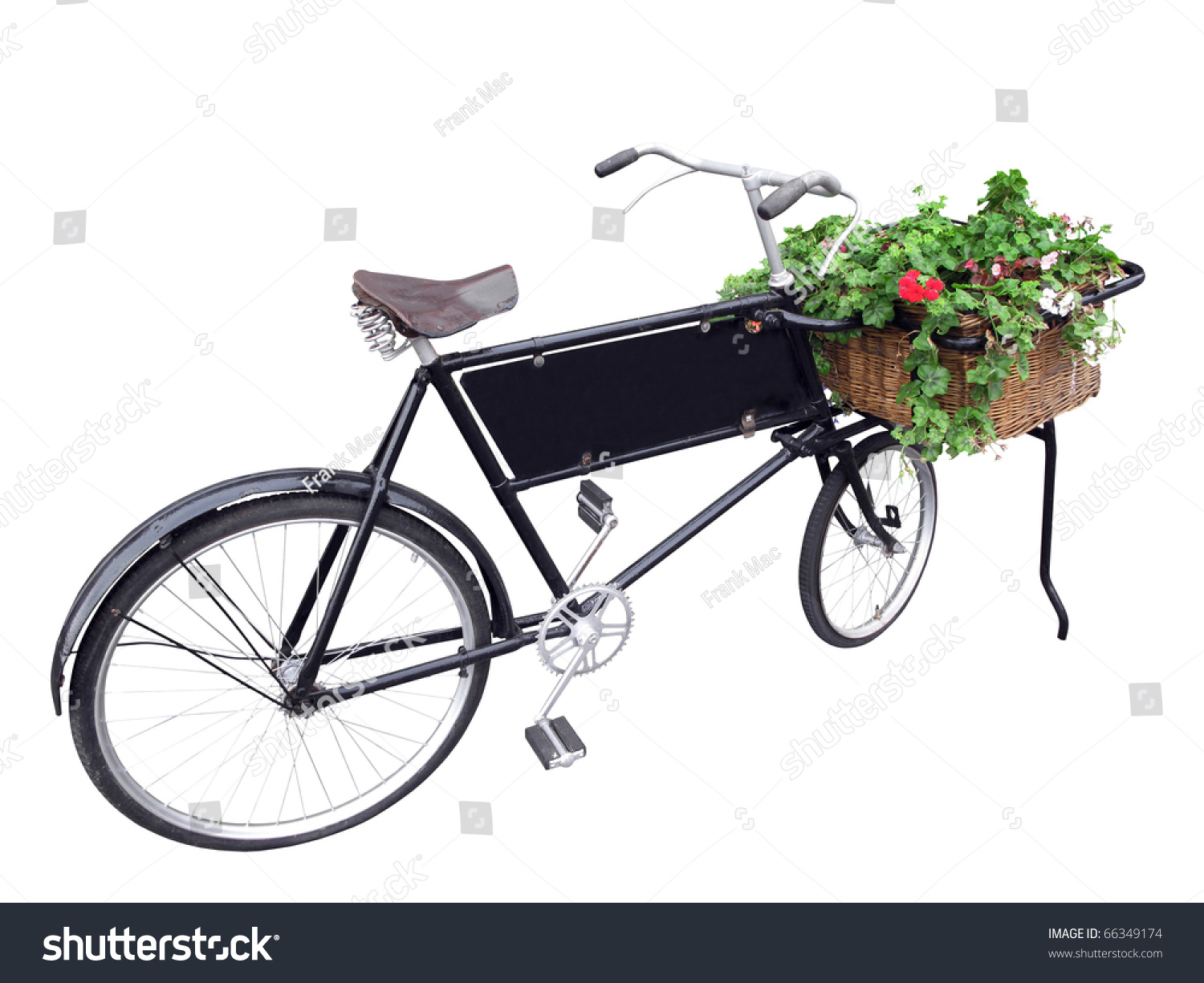 vintage delivery bicycle