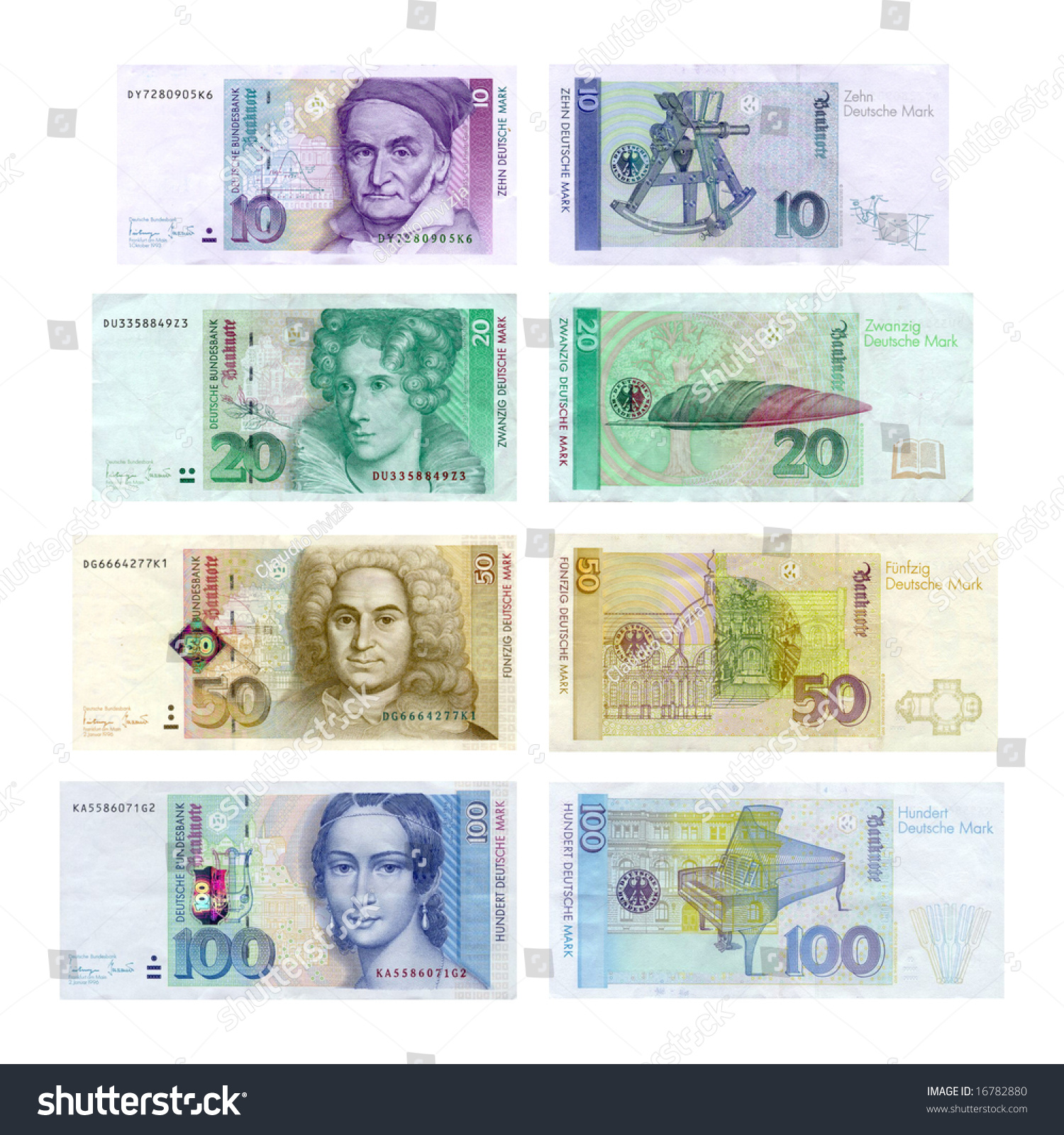 Old European Currency 17