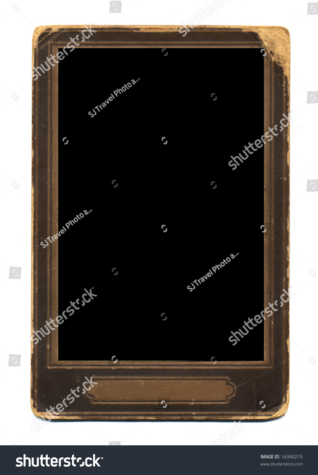 Old-Fashioned Photo Frame - 16340215 : Shutterstock