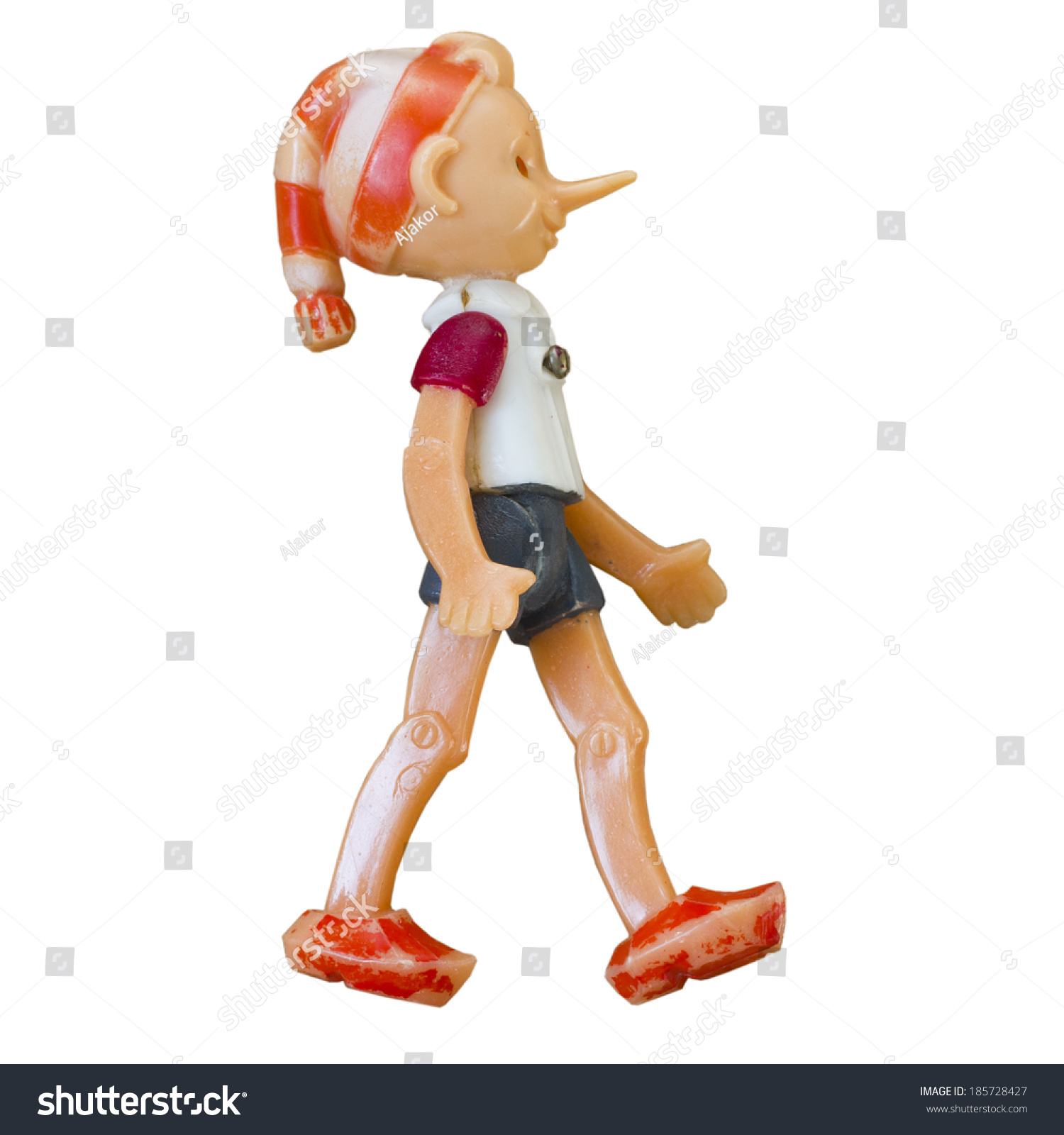 old pinocchio toy