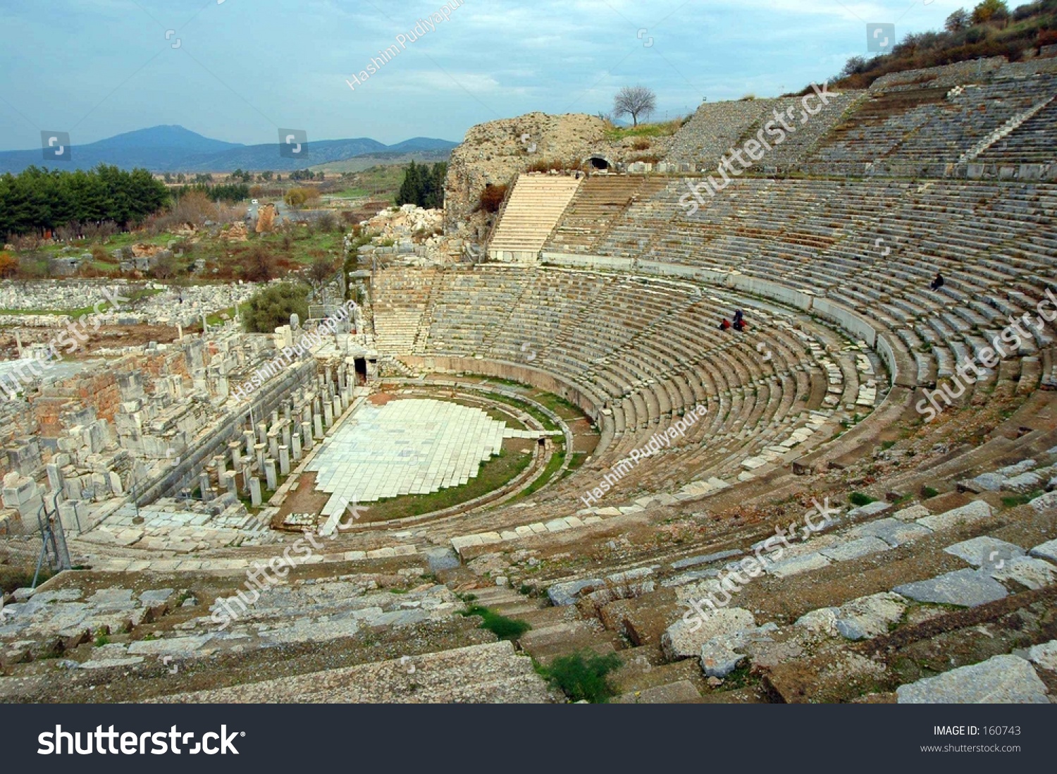 Old Roman Amphitheater At Ephesus Turkey Stock Photo 160743 : Shutterstock