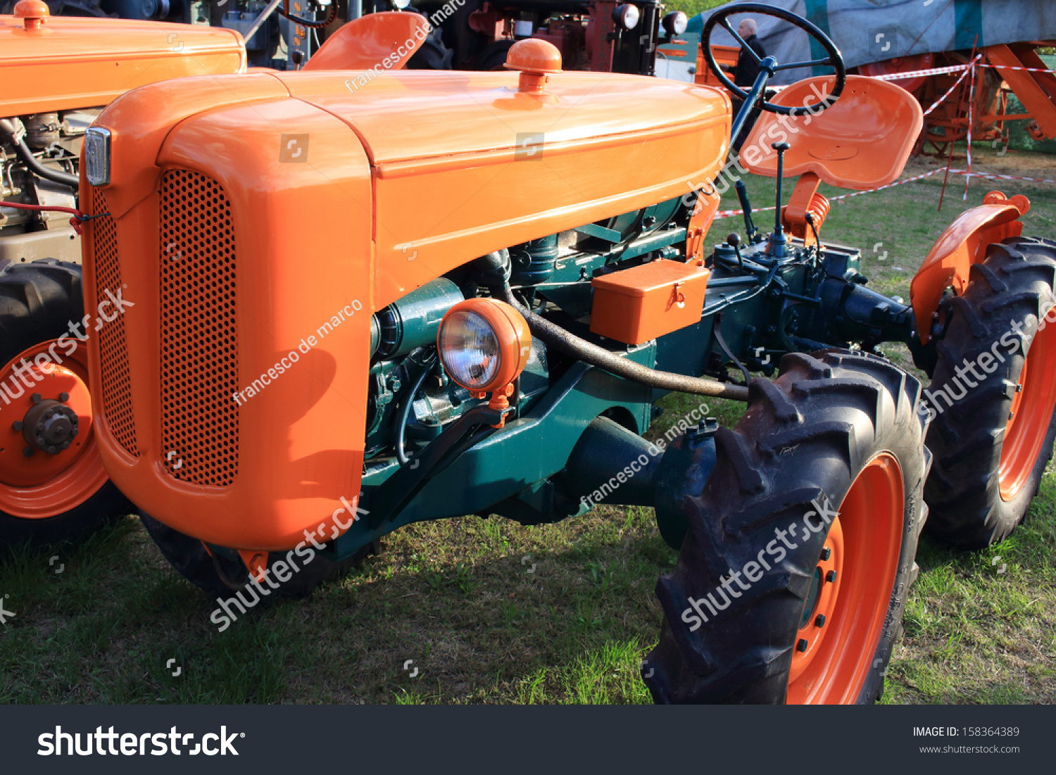 Old Tractors Working Fields Stock Photo 158364389 Shutterstock