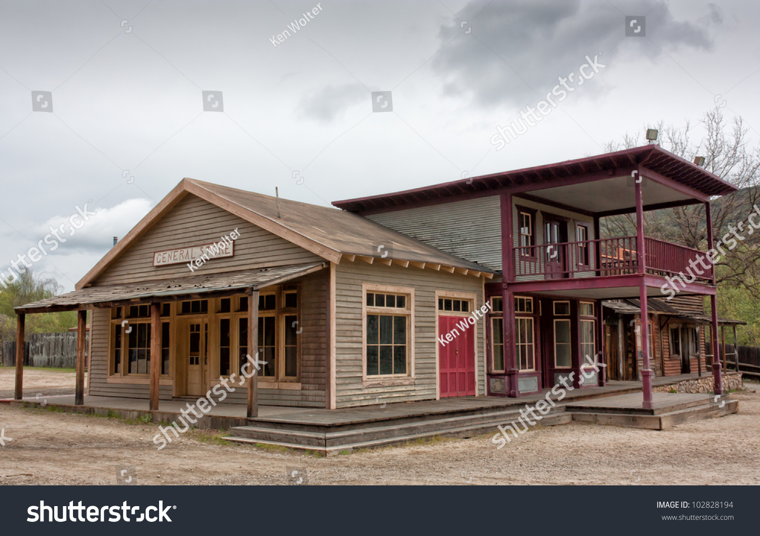 Old Western General Store Stock Photo 102828194 Shutterstock