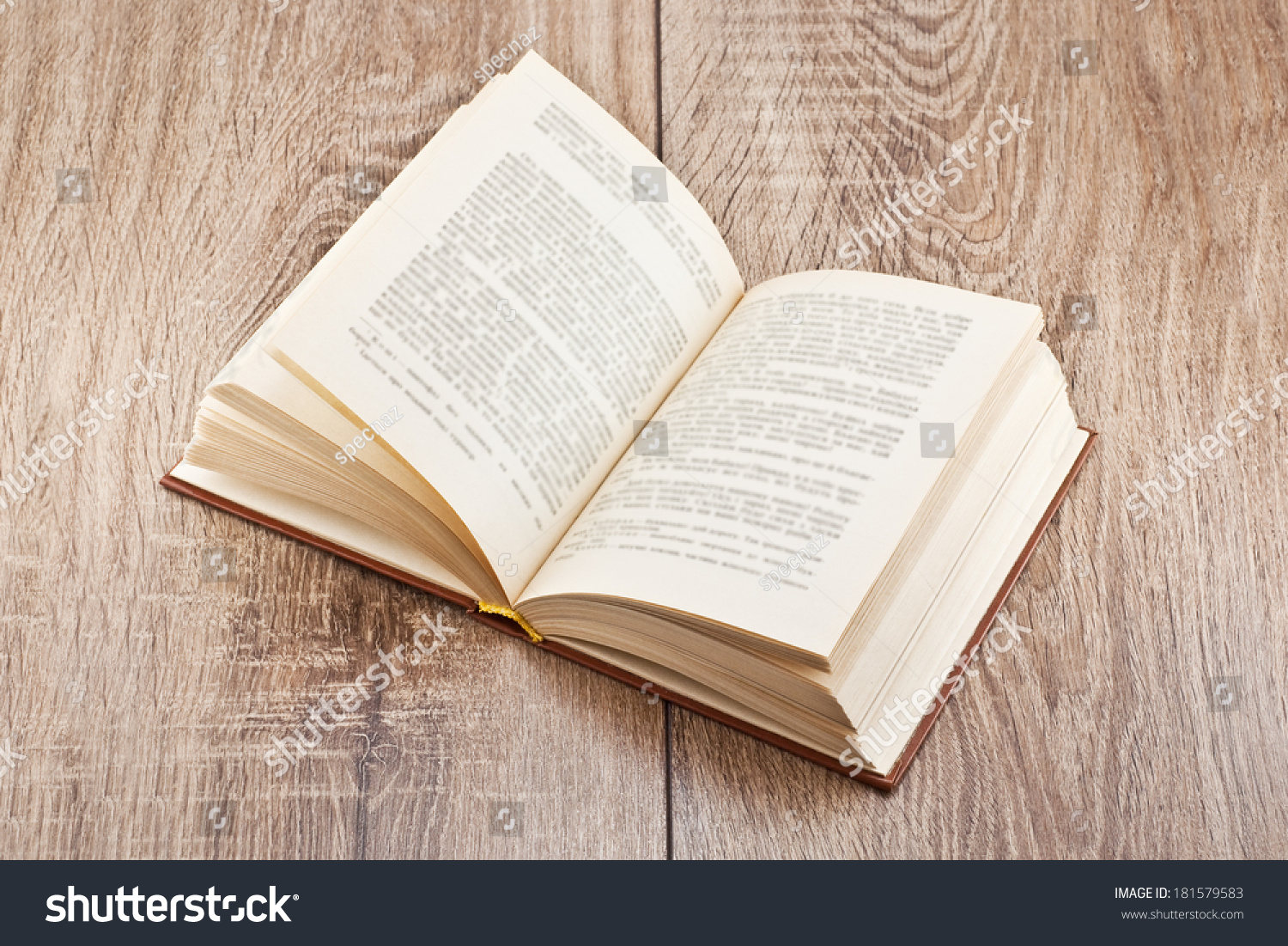 Open Book On The Table Images Stock Photos Vectors