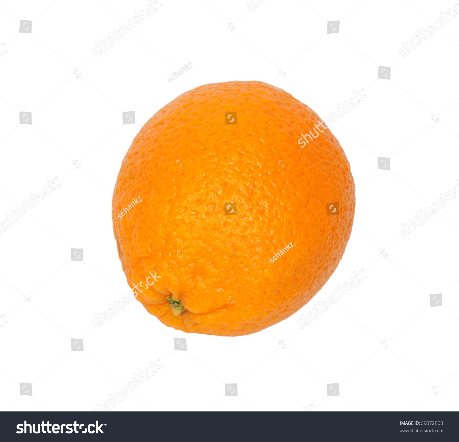 Orange Isolated On White Background Stock Photo 69072808 : Shutterstock