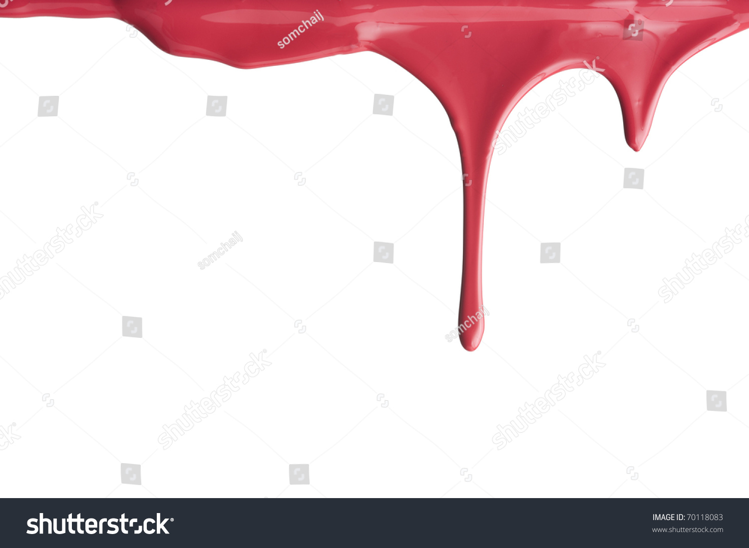 Paint Dripping Stock Photo 70118083 : Shutterstock