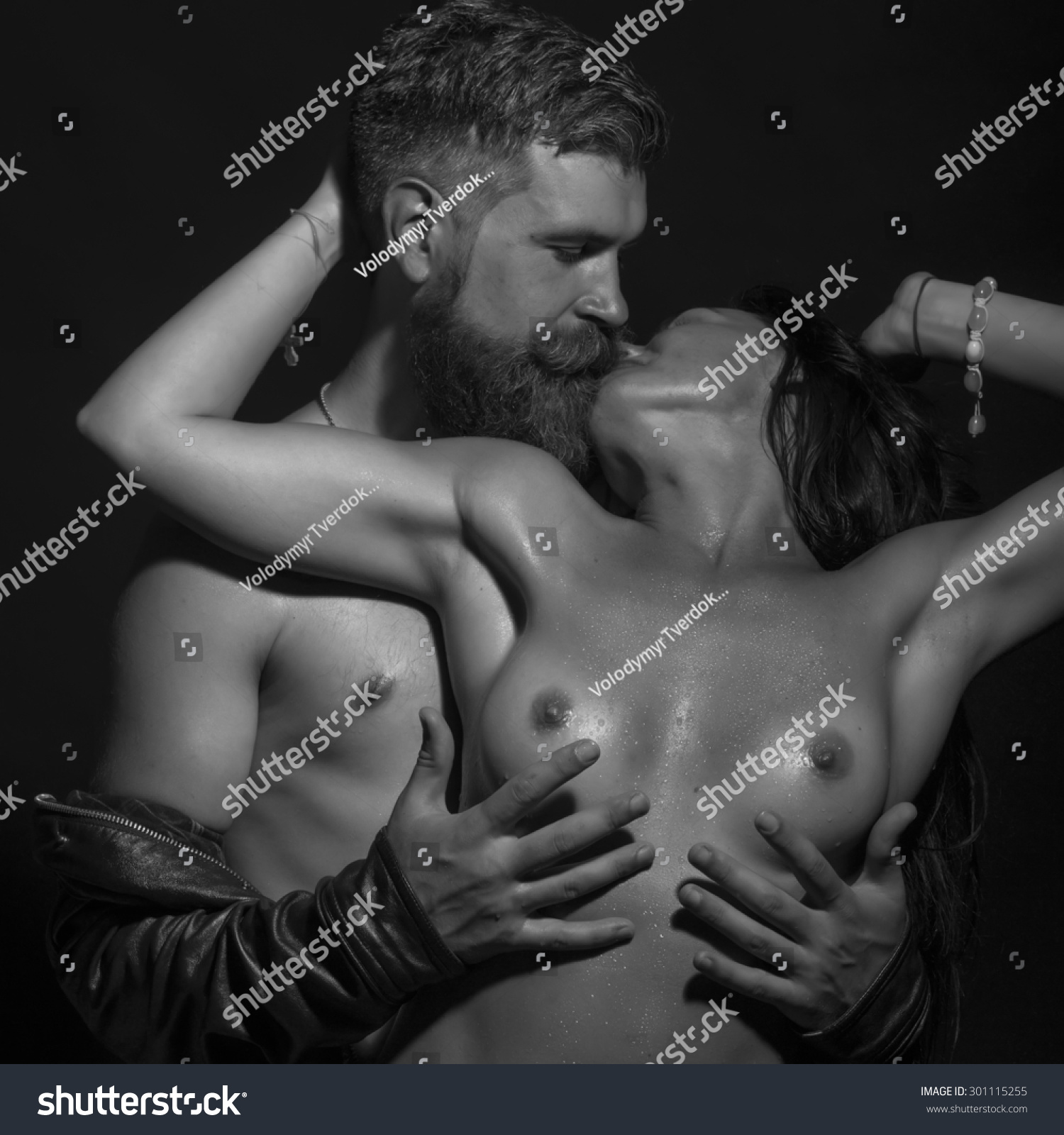 men touching naked woman s breast naked wife in bodypaint