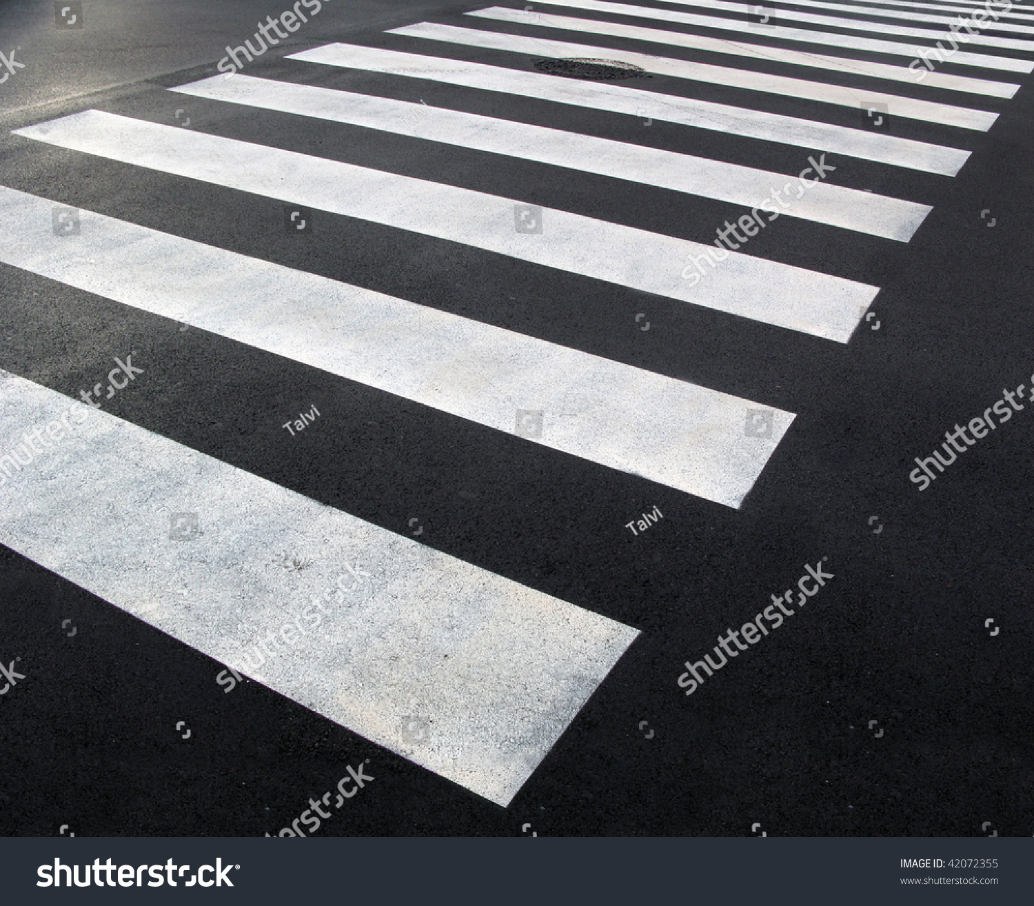 Pedestrian Crossing Stock Photo 42072355 Shutterstock