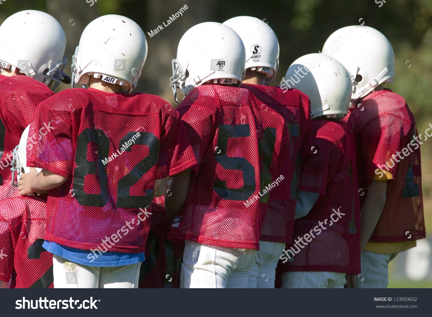 pee wee football shirts