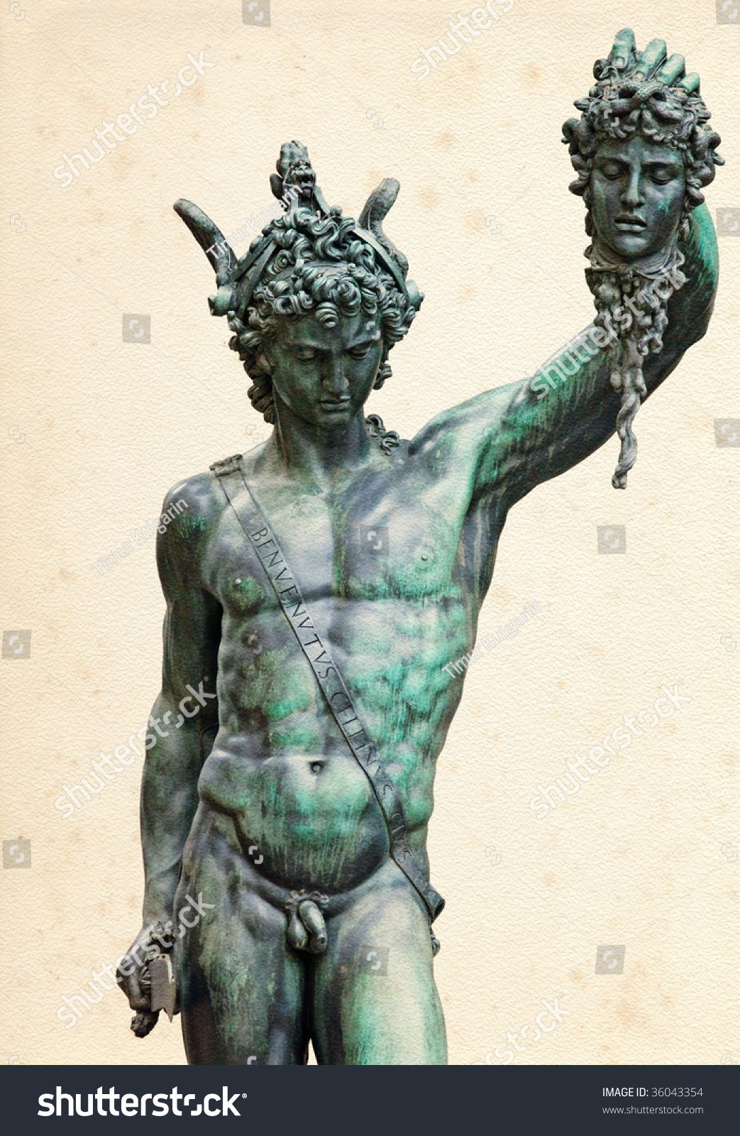 perseus with the head of medusa