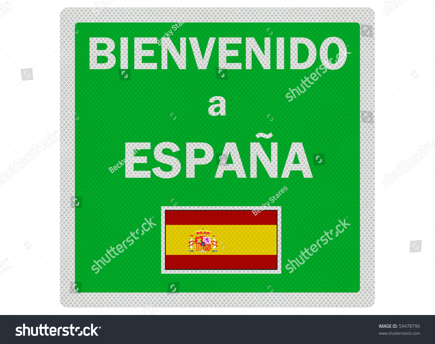How to say welcome to spain in spanish