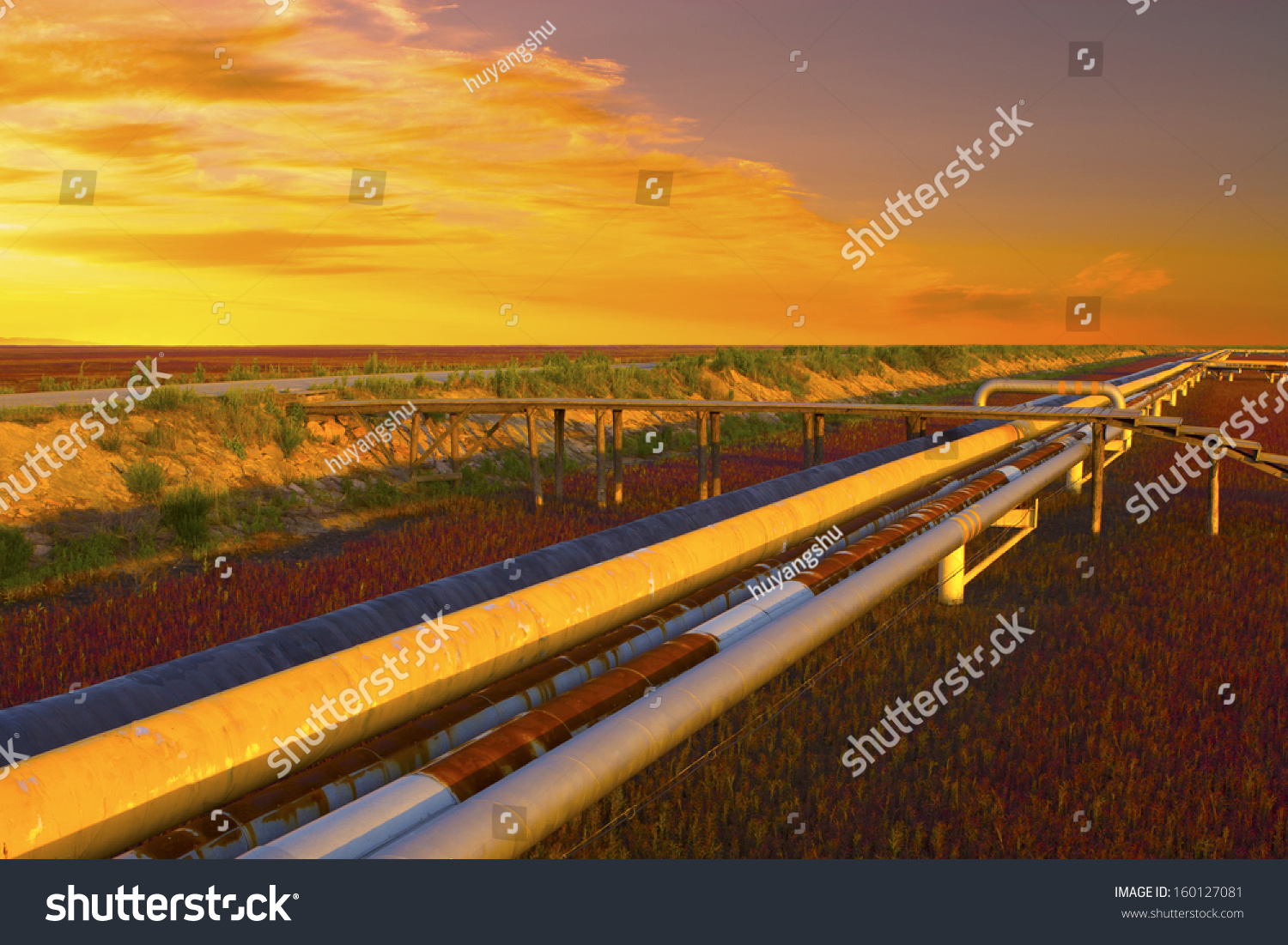 Pipeline Stock Photo 160127081 : Shutterstock