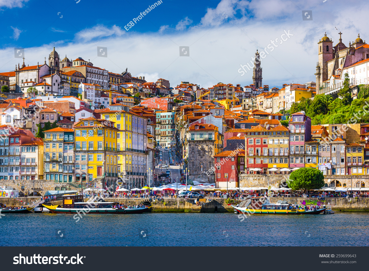 Know your Geography 2 - Page 3 Stock-photo-porto-portugal-old-town-skyline-from-across-the-douro-river-259699643