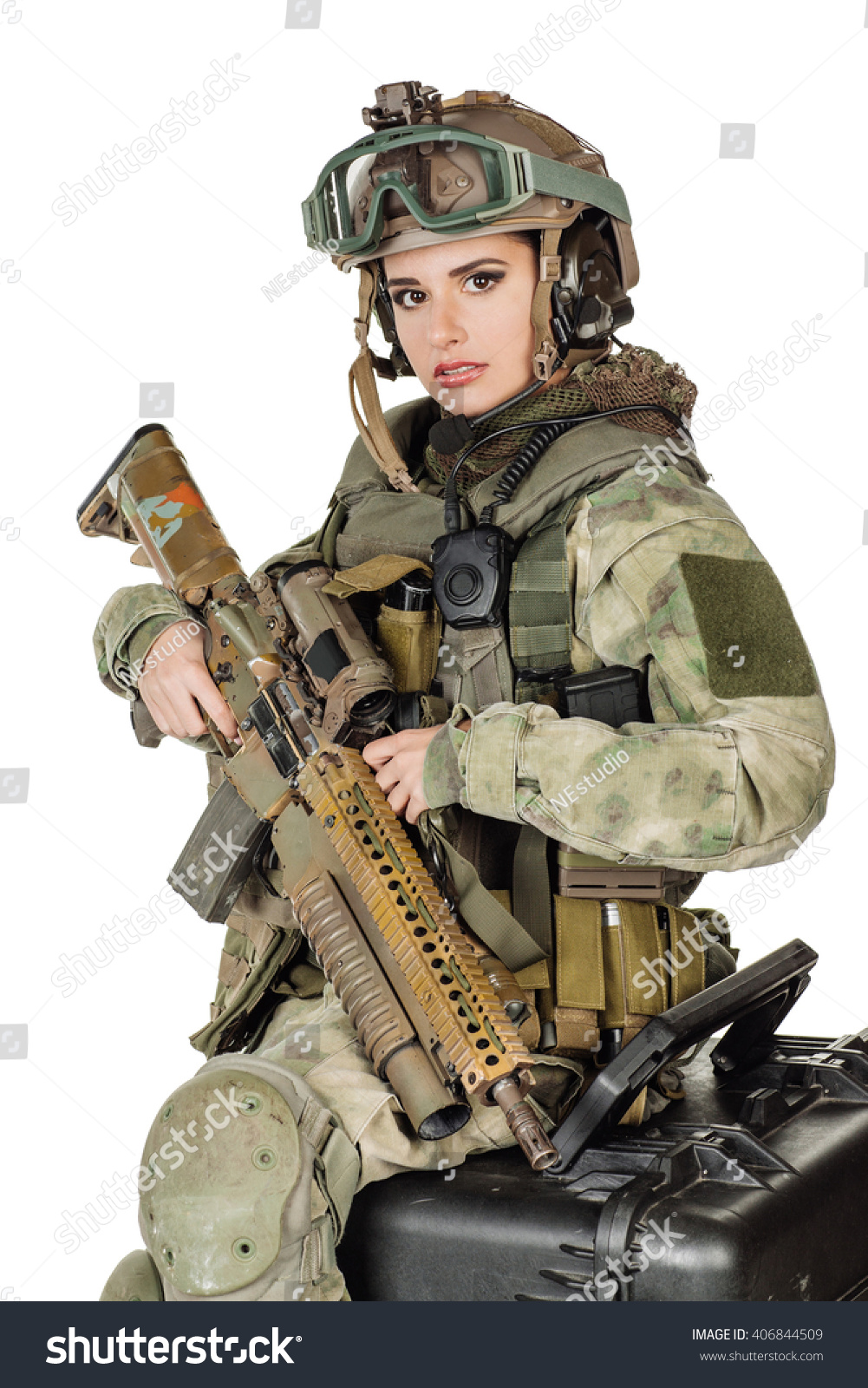 portrait-beautiful-woman-soldier-private-military-stock-photo-406844509