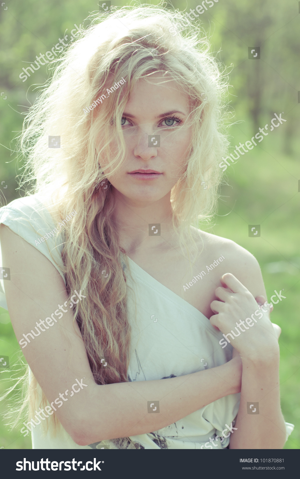 Portrait Of Blonde Sex Stock Photo Shutterstock