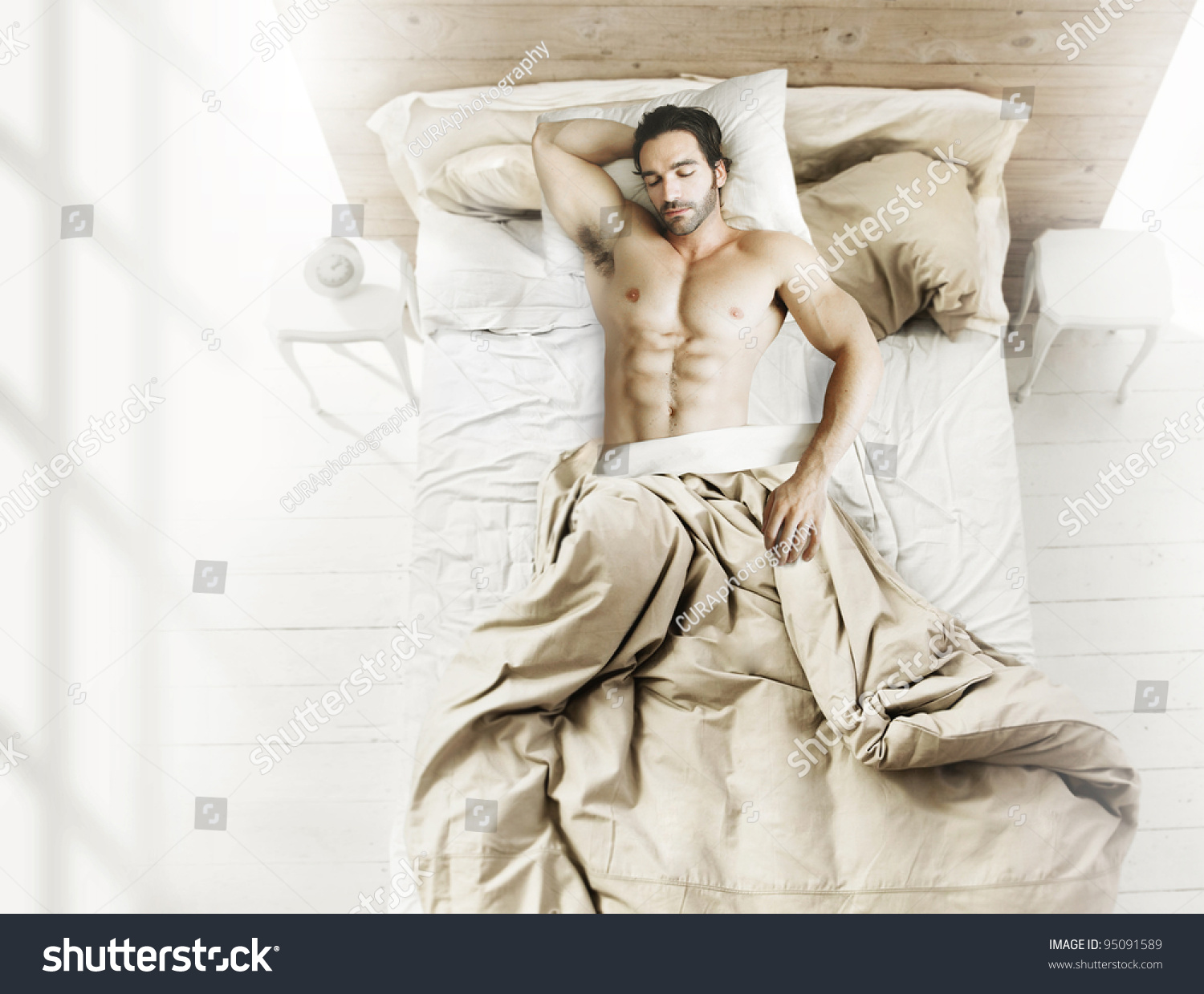 804 Man Laying Naked In Bed Images Stock Photos Vectors Shutterstock