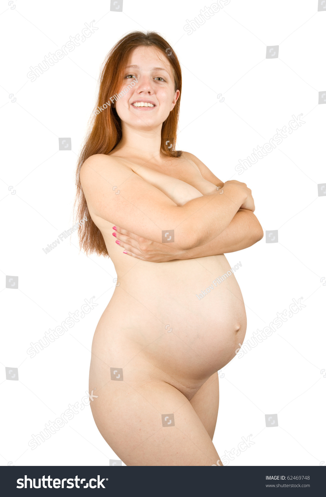 White Woman Nude 66