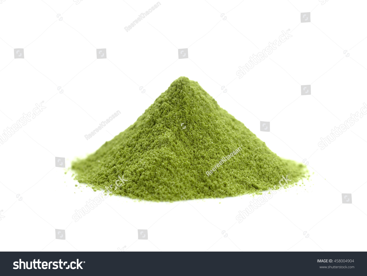 powdered hill green tea green powder heap isolated on white background powdered hill green tea green powder heap isolated on white background