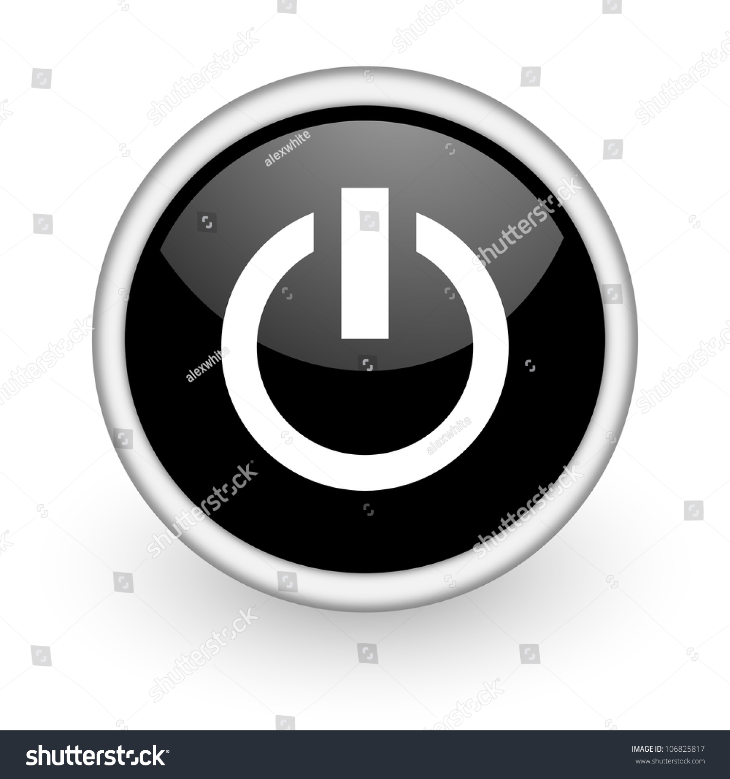 Power Icon Stock Photo 106825817 : Shutterstock