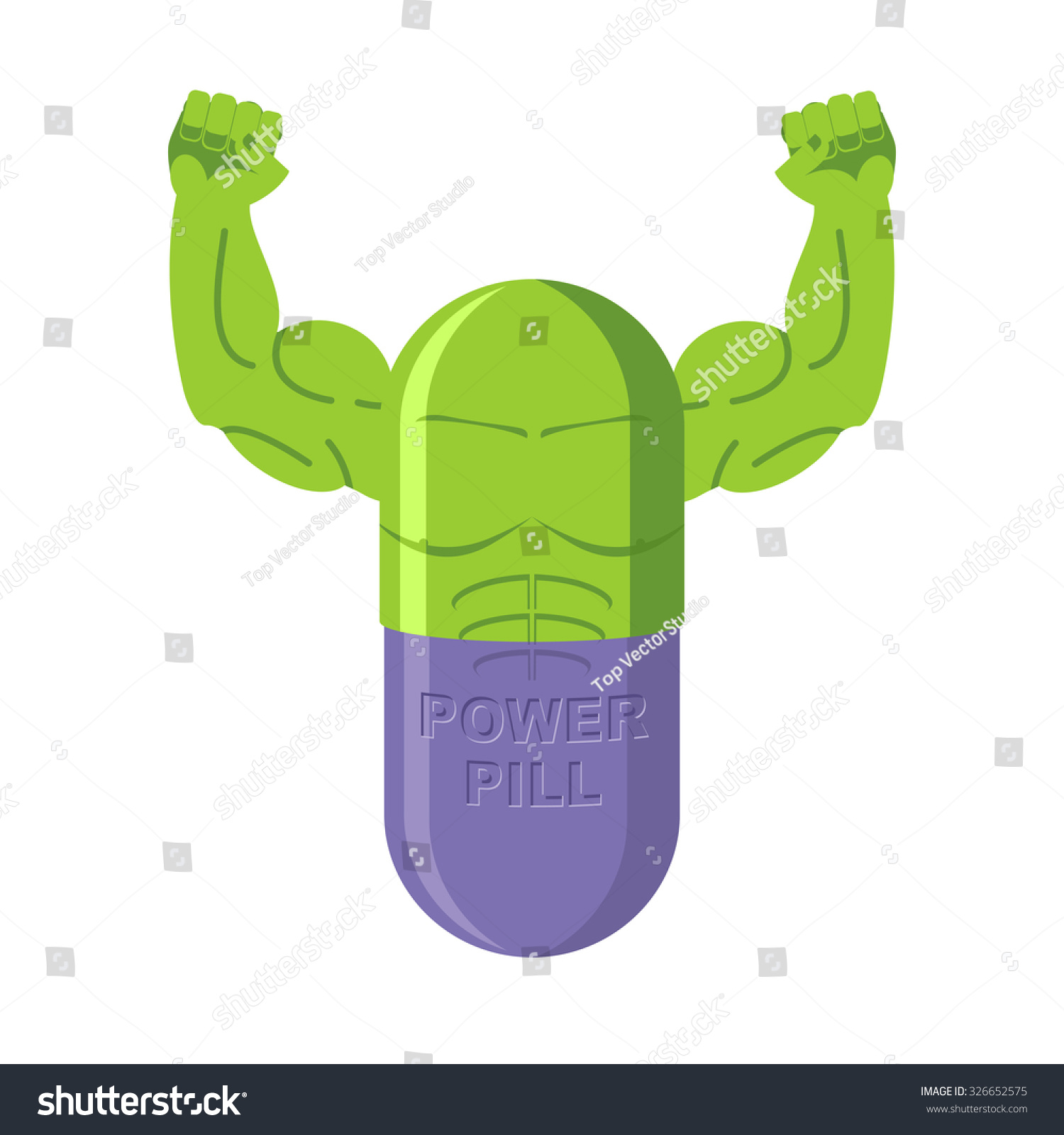 SEARCH AND BUY THIS PRODUCT Power Pills Tablets Bodybuilding Medication Big Stock