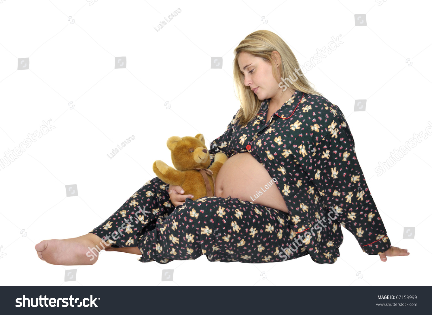 teddy bear pjs womens