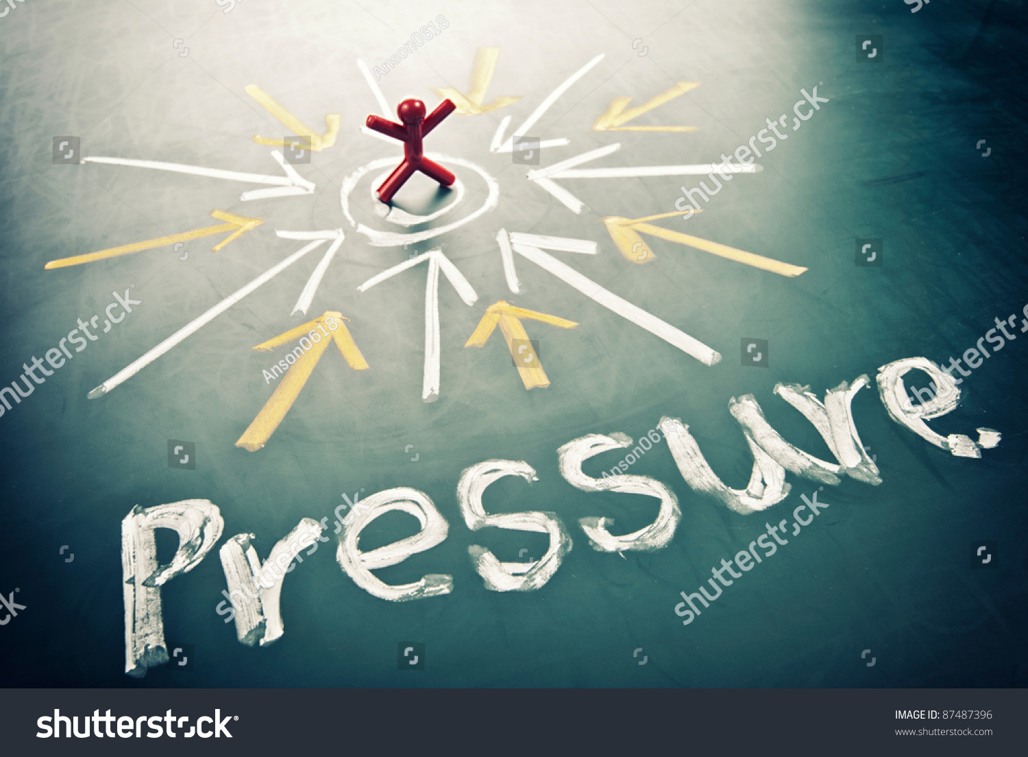 pressure-word-many-arrow-head-toward-stock-photo-87487396-shutterstock