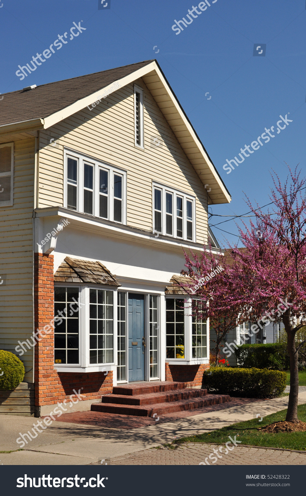 Pretty Office Building In Small Town Stock Photo 52428322 : Shutterstock