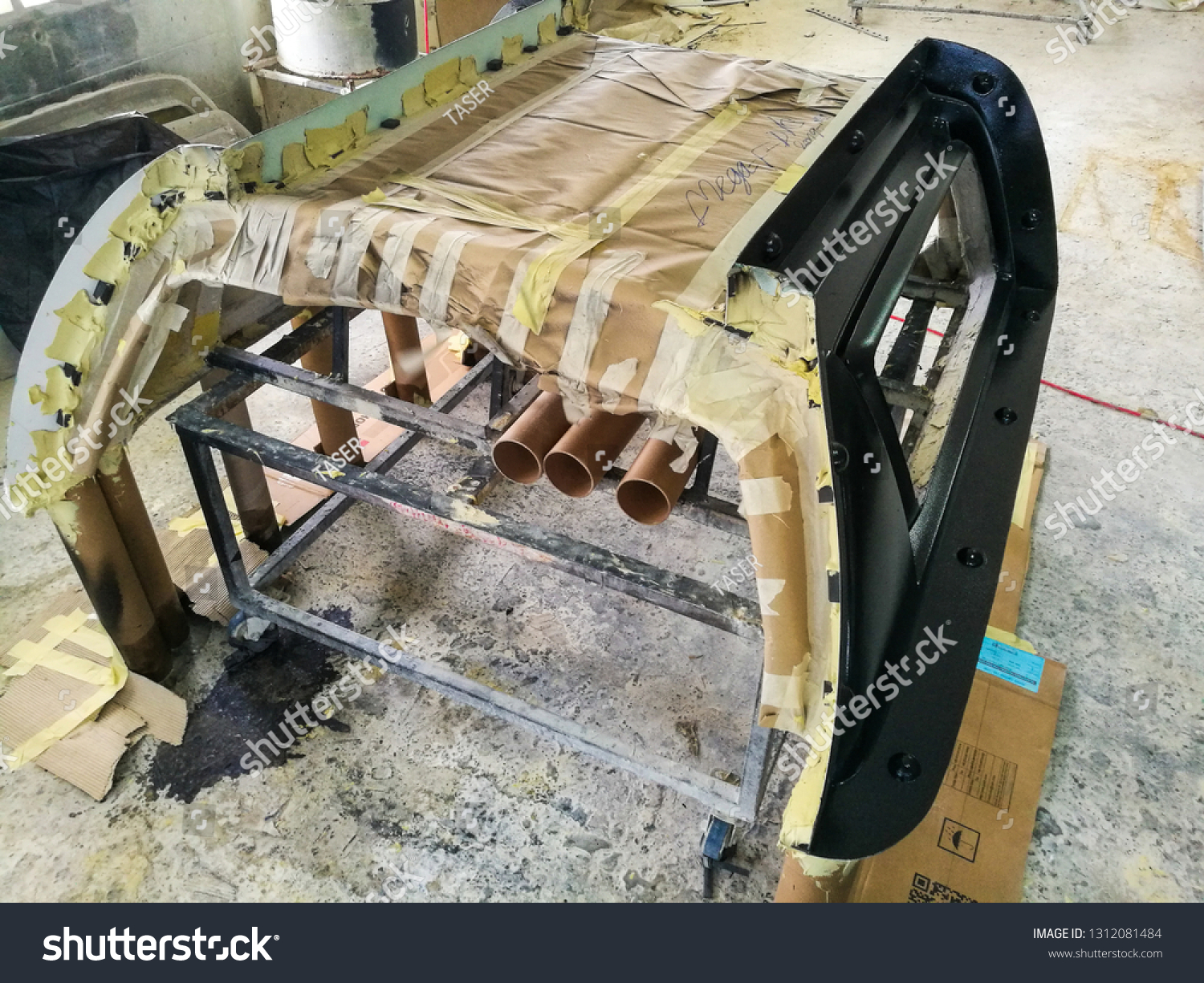 Process Fiberglass Mold Making Stock Photo Shutterstock