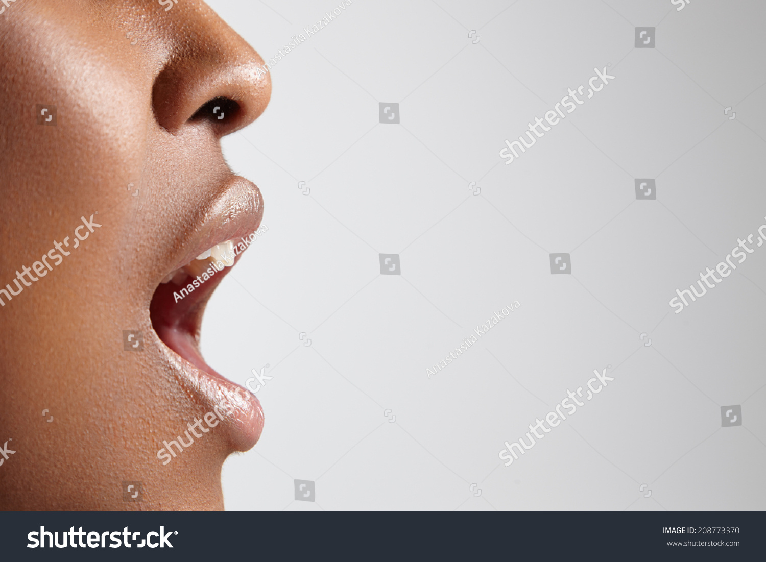 Woman With Mouth Open 41