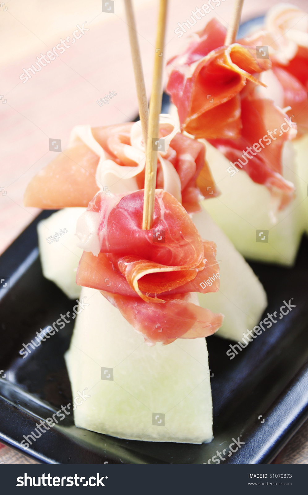 Prosciutto Di Parma Ham Melon Stock Photo 51070873 Shutterstock